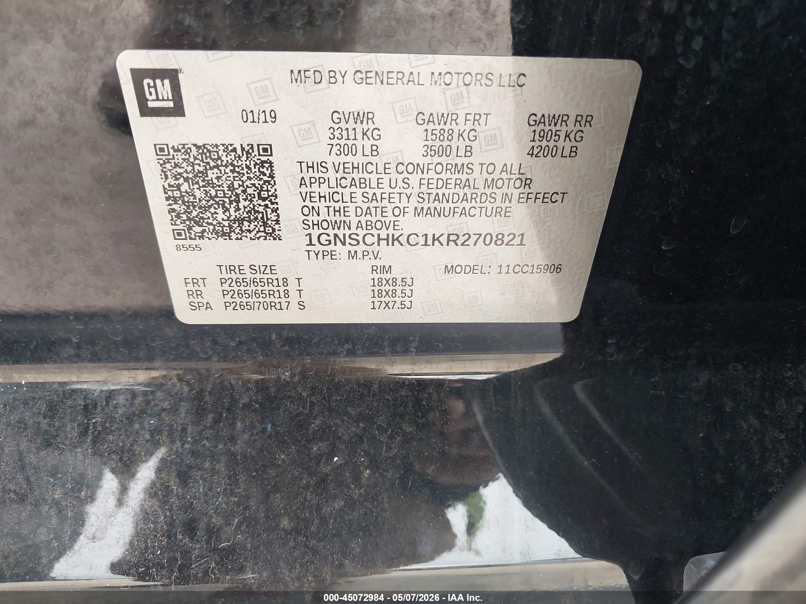 CHEVROLET SUBURBAN image 9