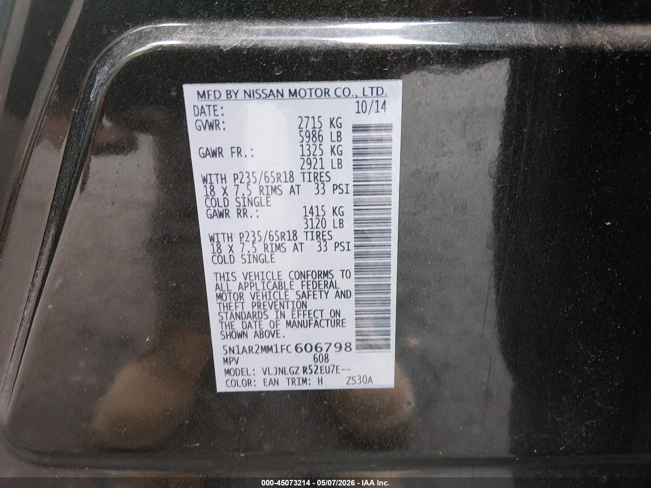 NISSAN PATHFINDER image 9