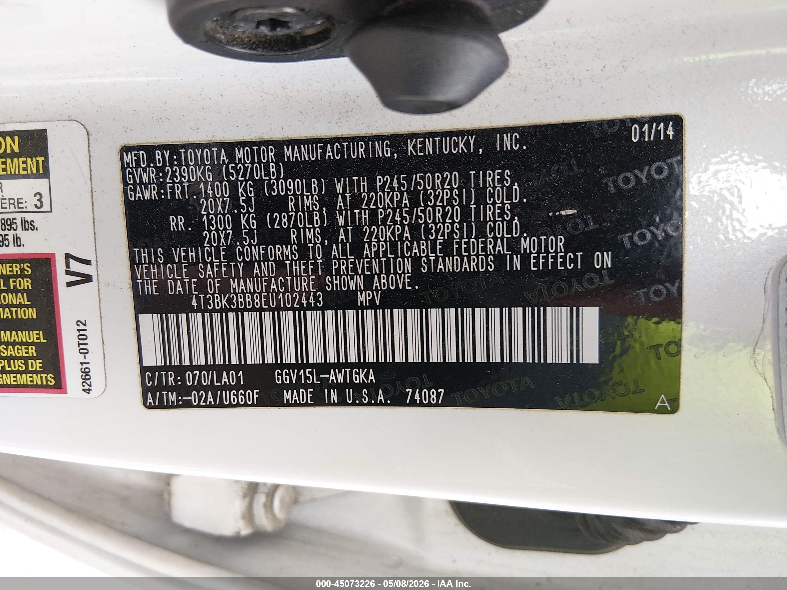 TOYOTA VENZA image 9