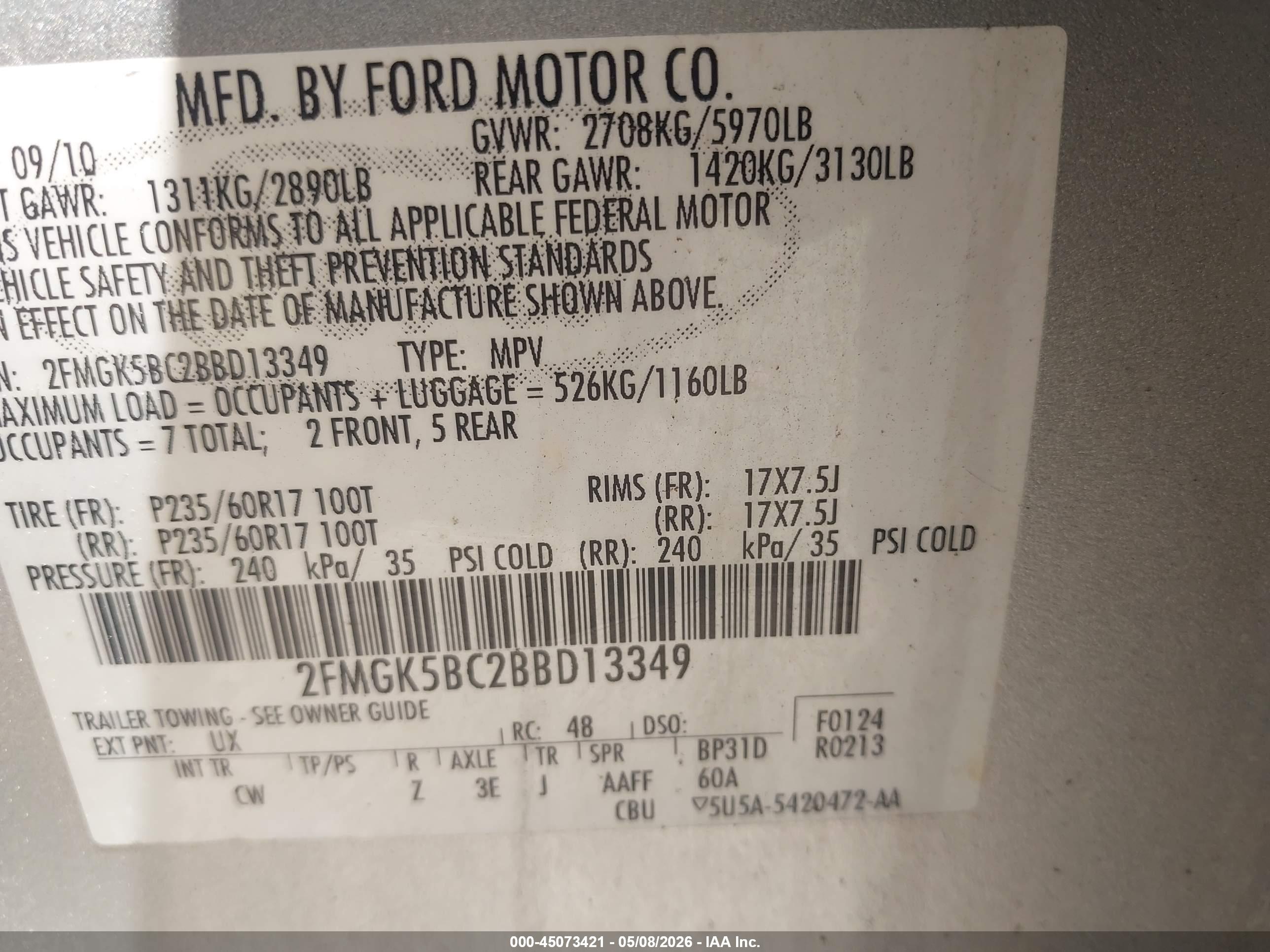 FORD FLEX image 9