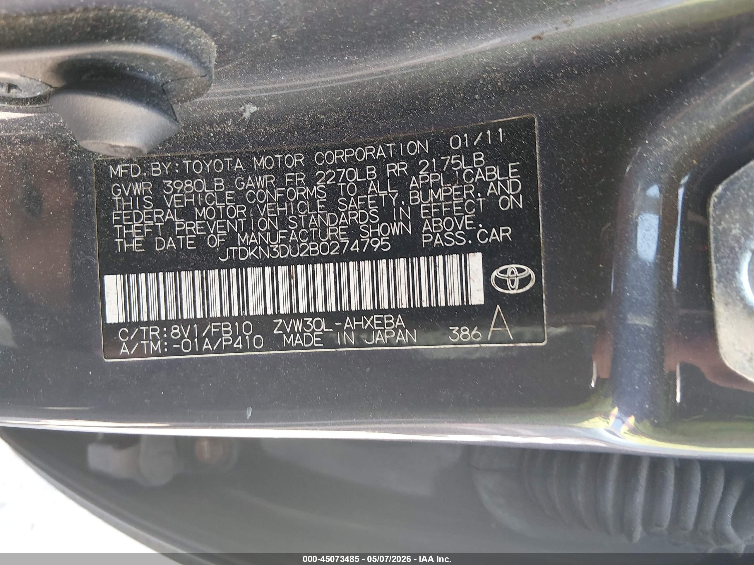 TOYOTA PRIUS image 9