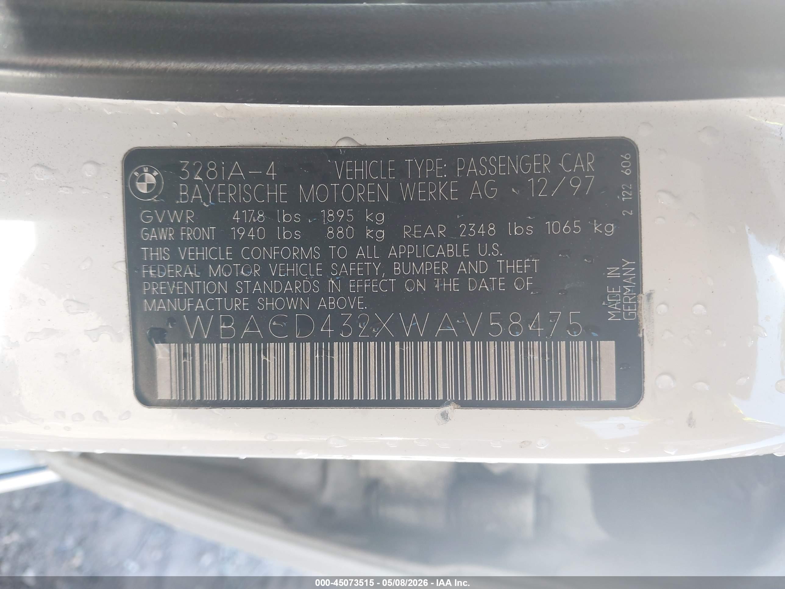 BMW 328I image 9