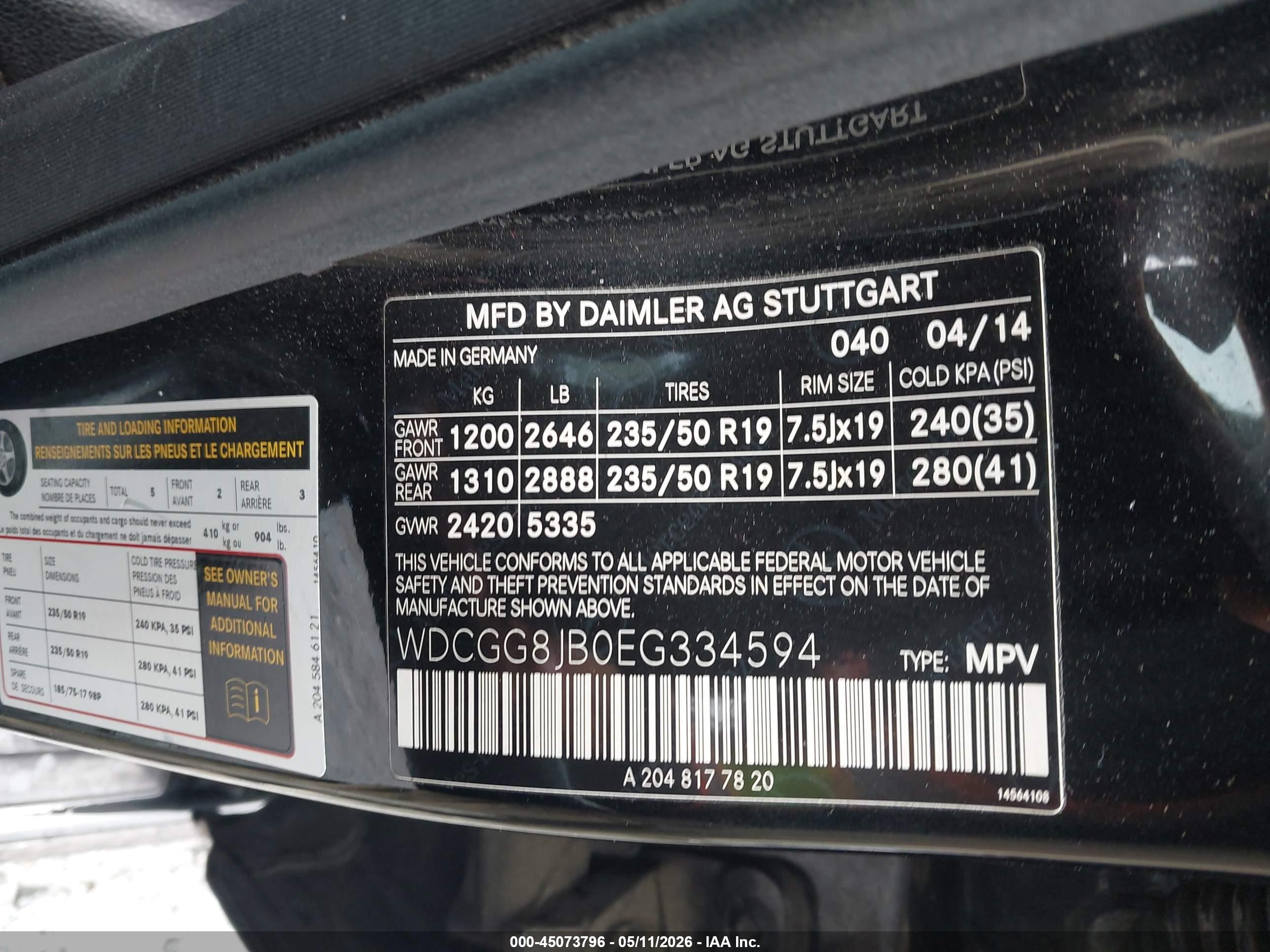 MERCEDES-BENZ GLK image 9