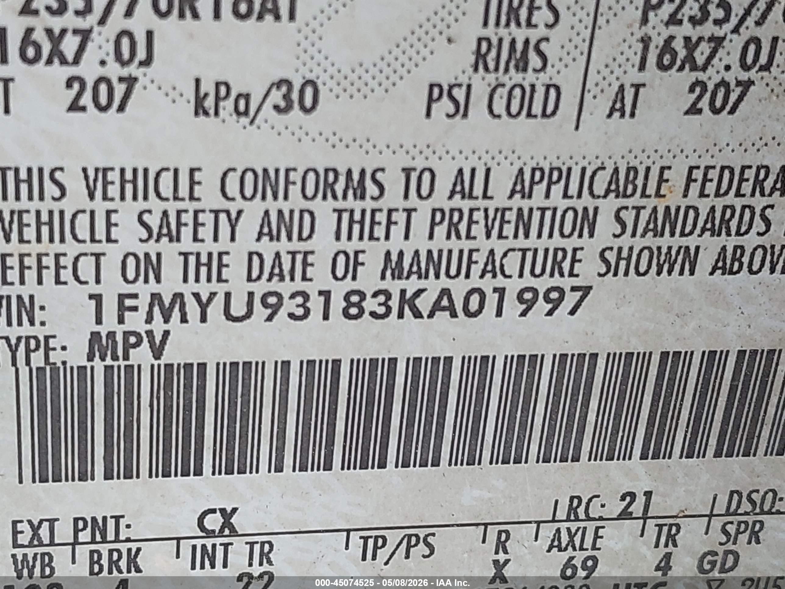 FORD ESCAPE image 9