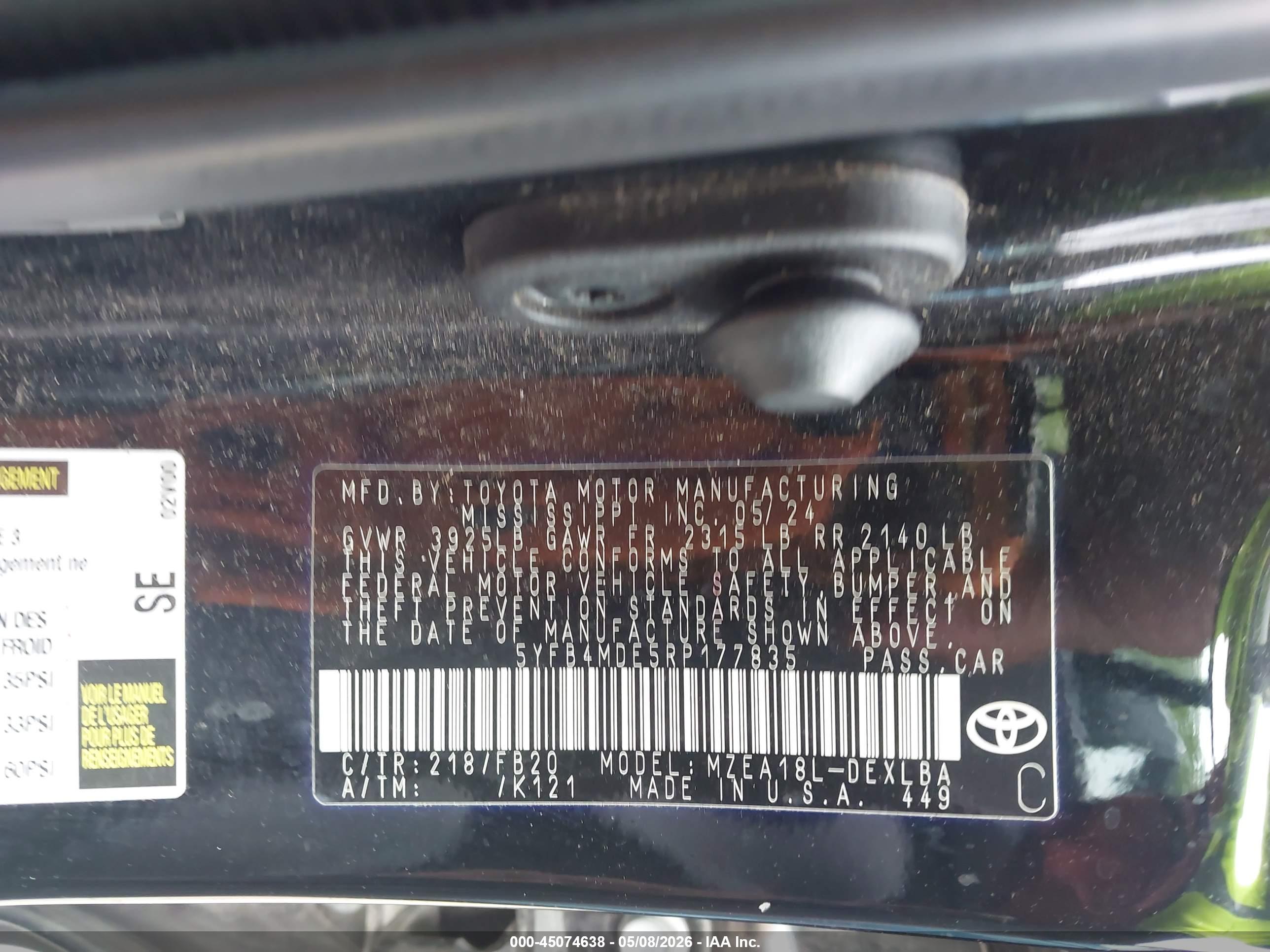 TOYOTA COROLLA image 9