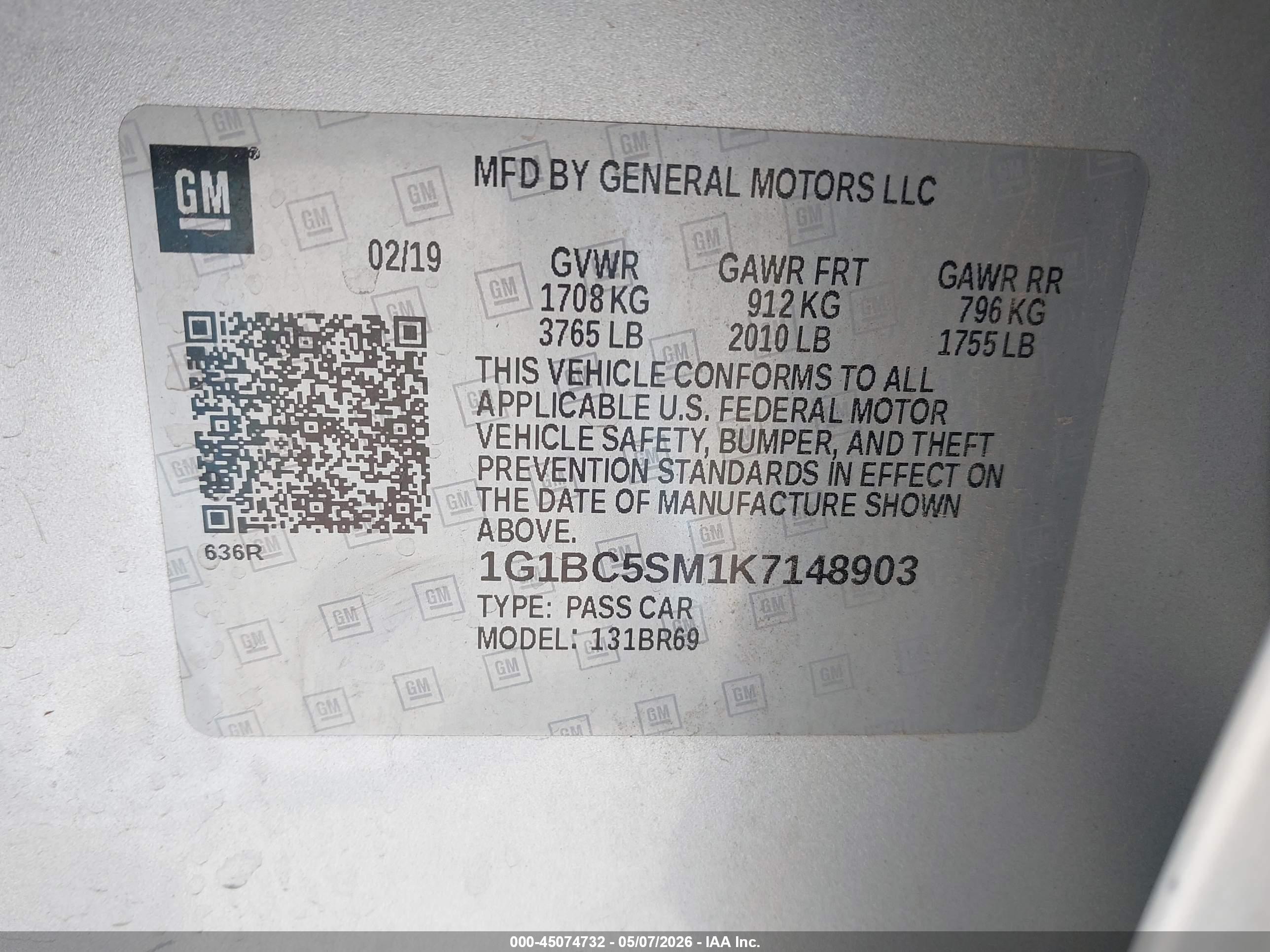 CHEVROLET CRUZE image 9