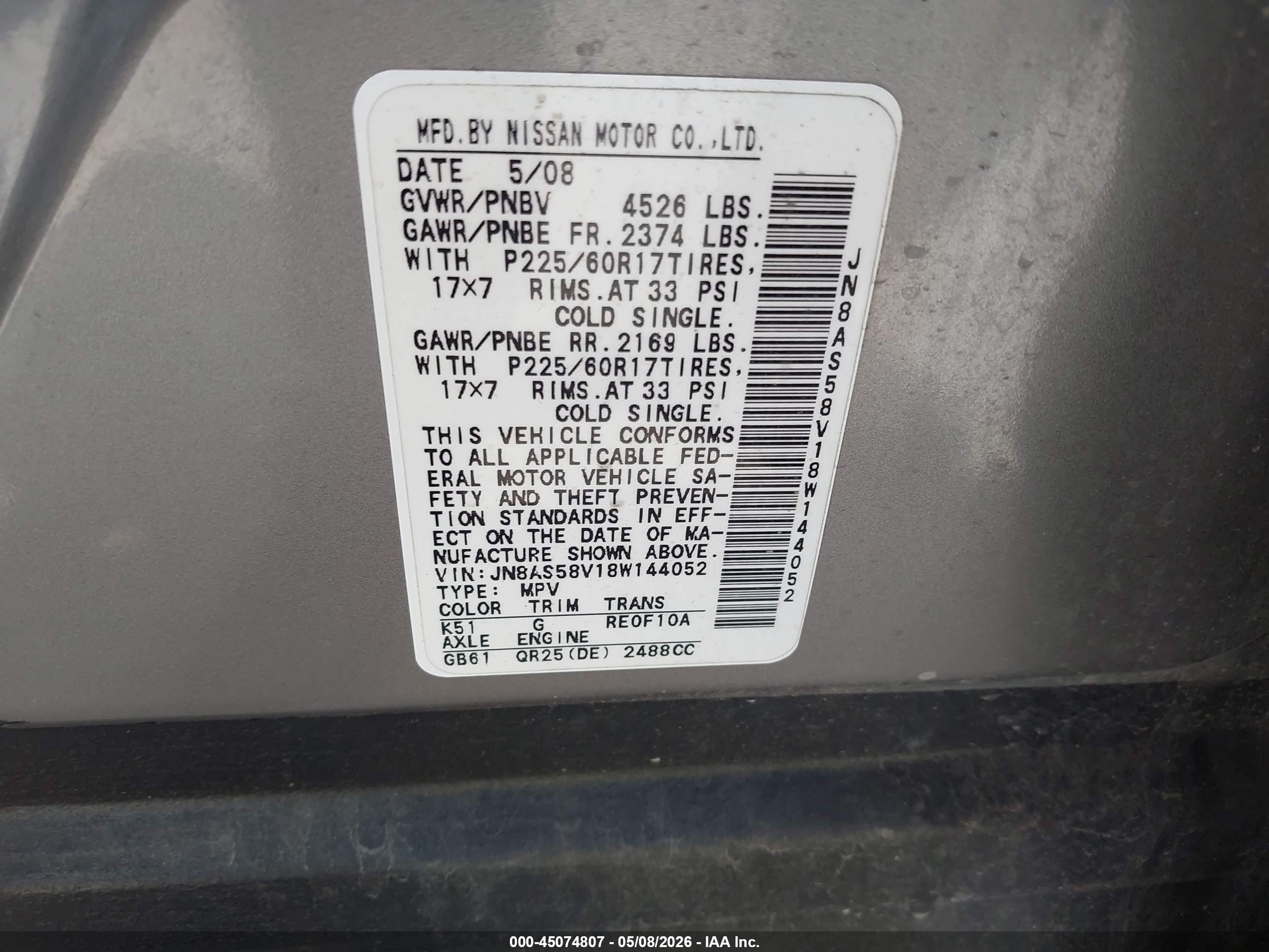 NISSAN ROGUE image 9