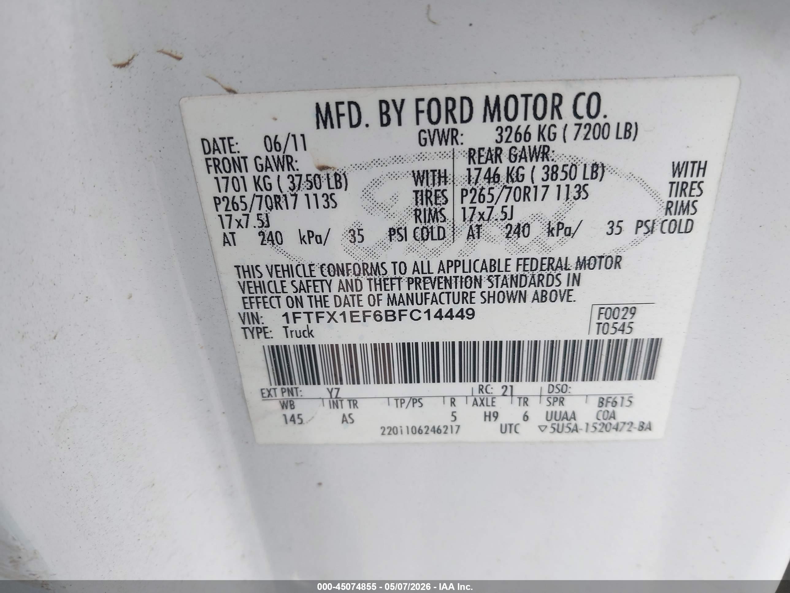FORD F-150 image 9
