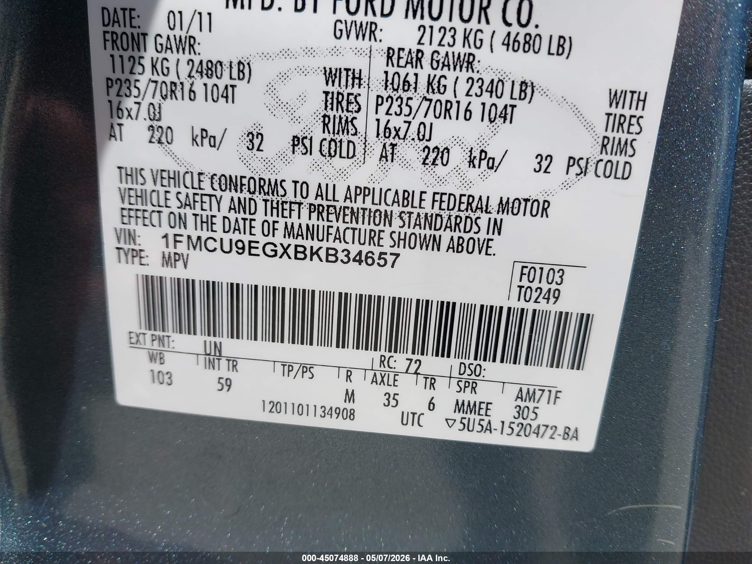 FORD ESCAPE image 9