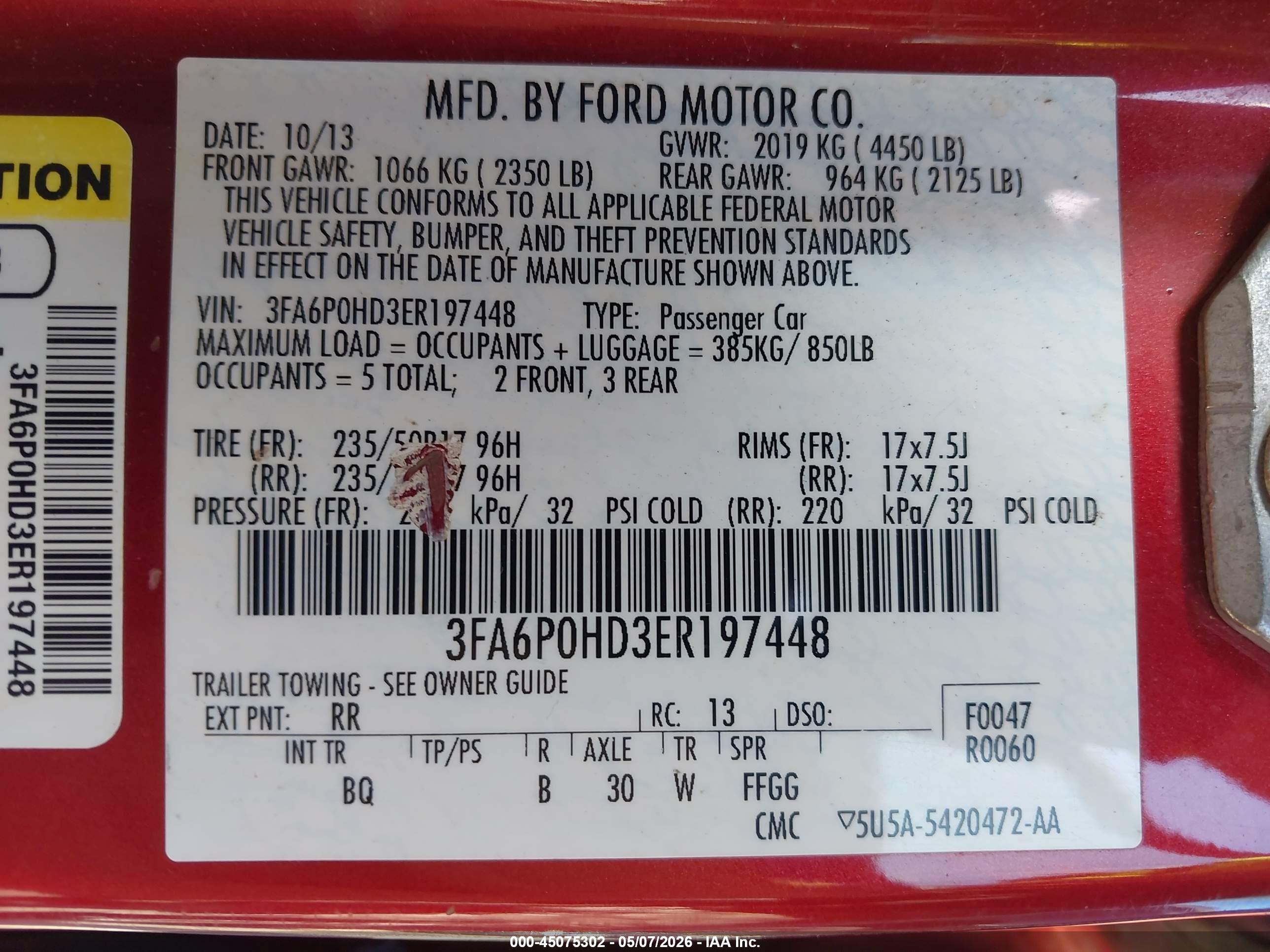 FORD FUSION image 9