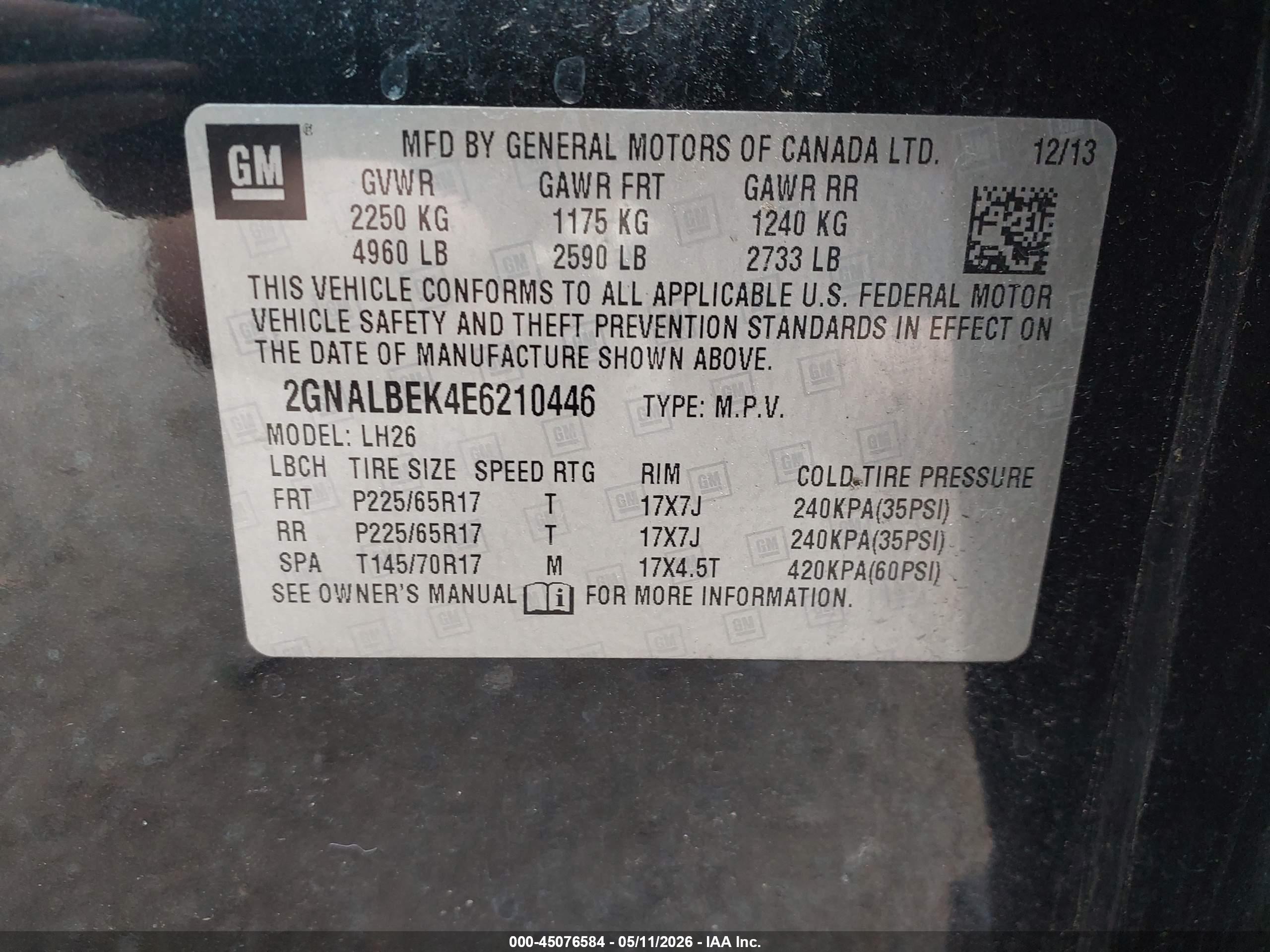 CHEVROLET EQUINOX image 9