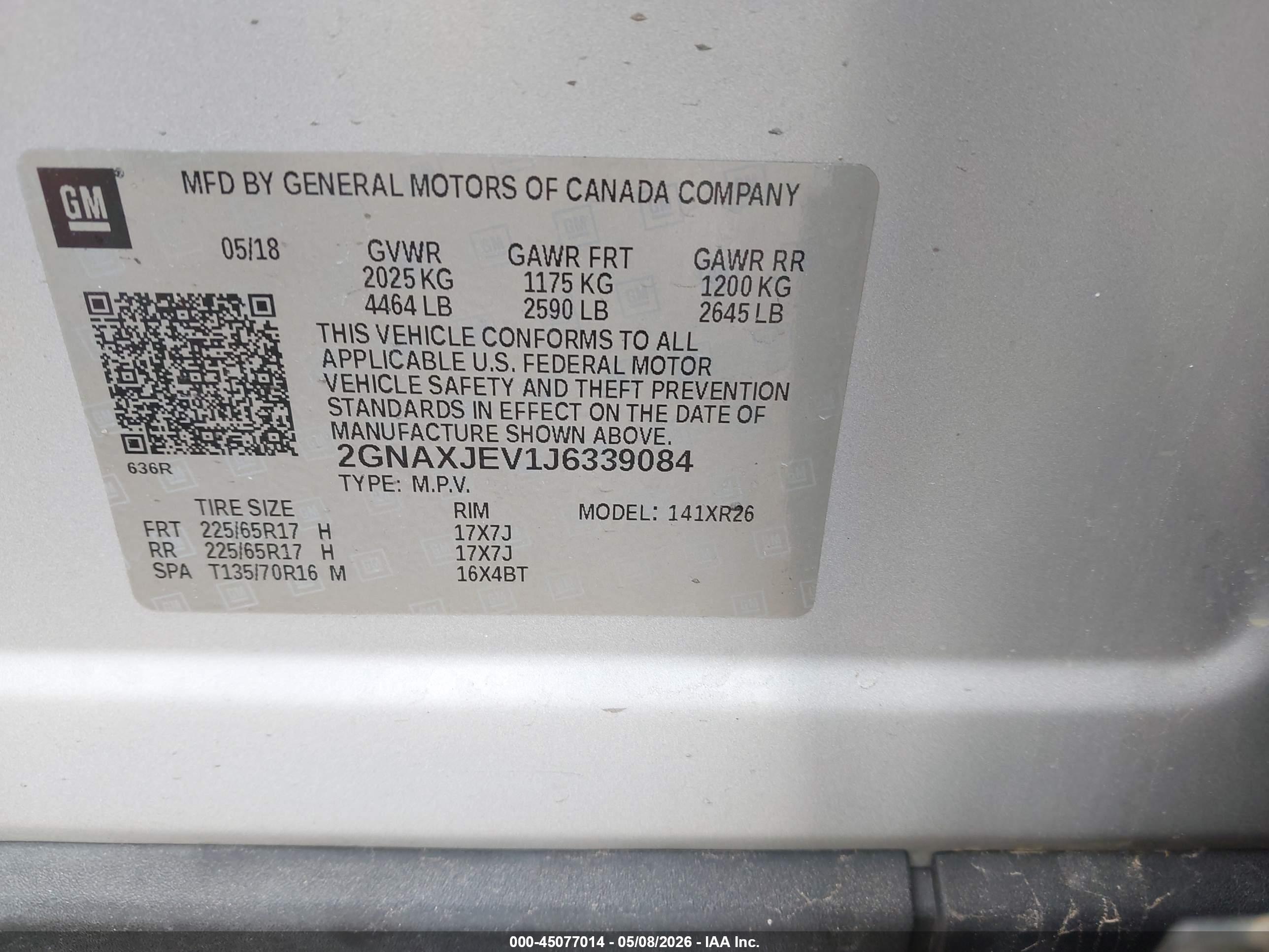 CHEVROLET EQUINOX image 9