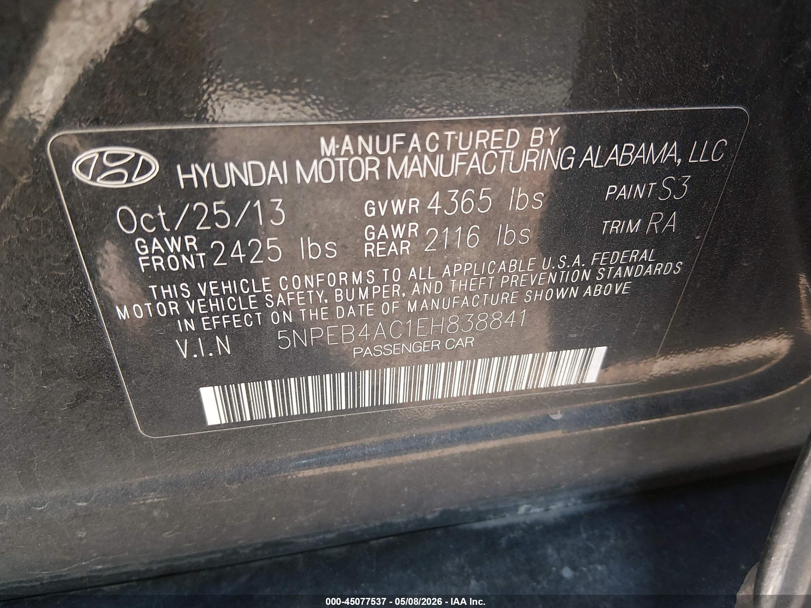 HYUNDAI SONATA image 9