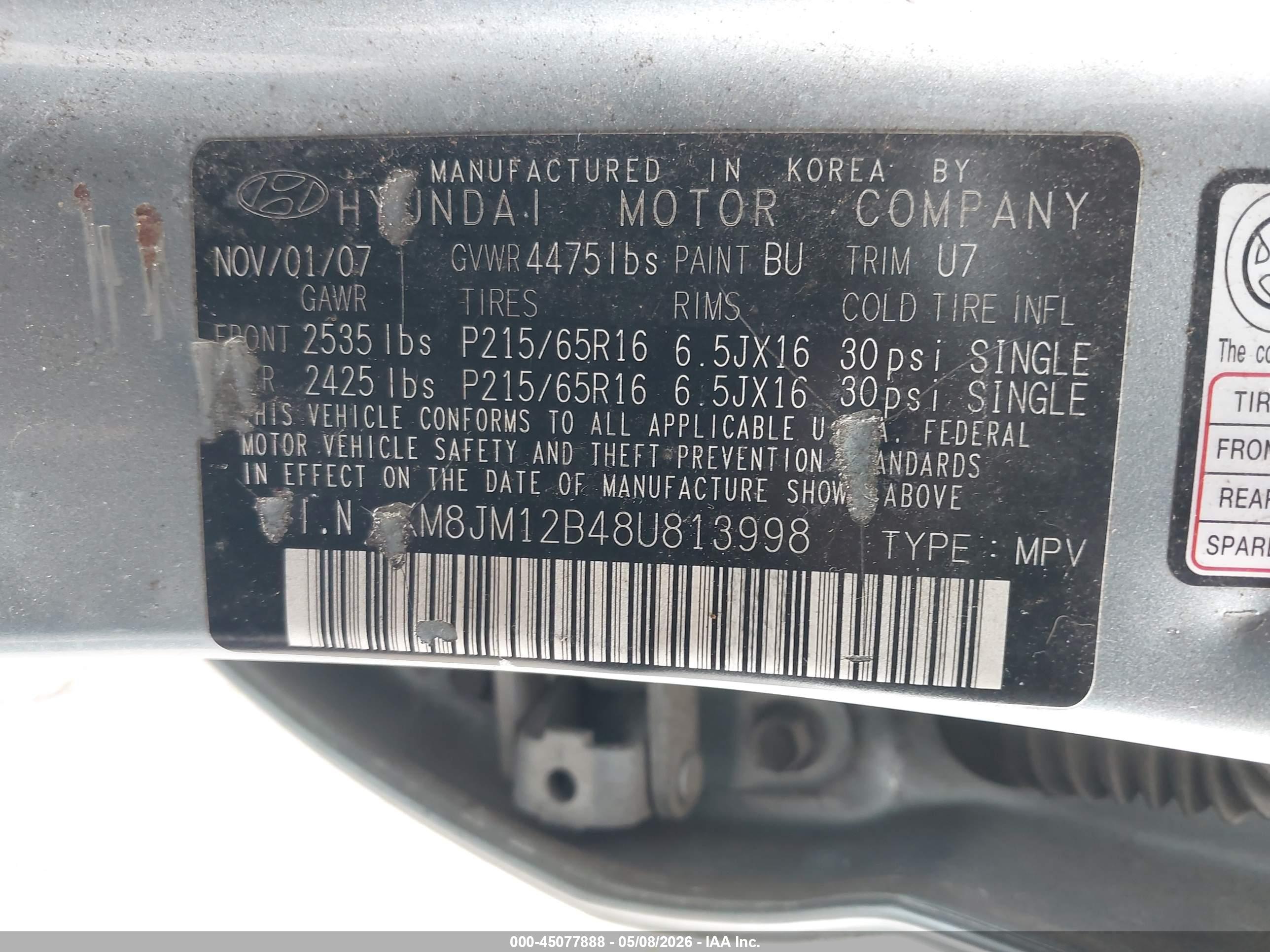 HYUNDAI TUCSON image 9
