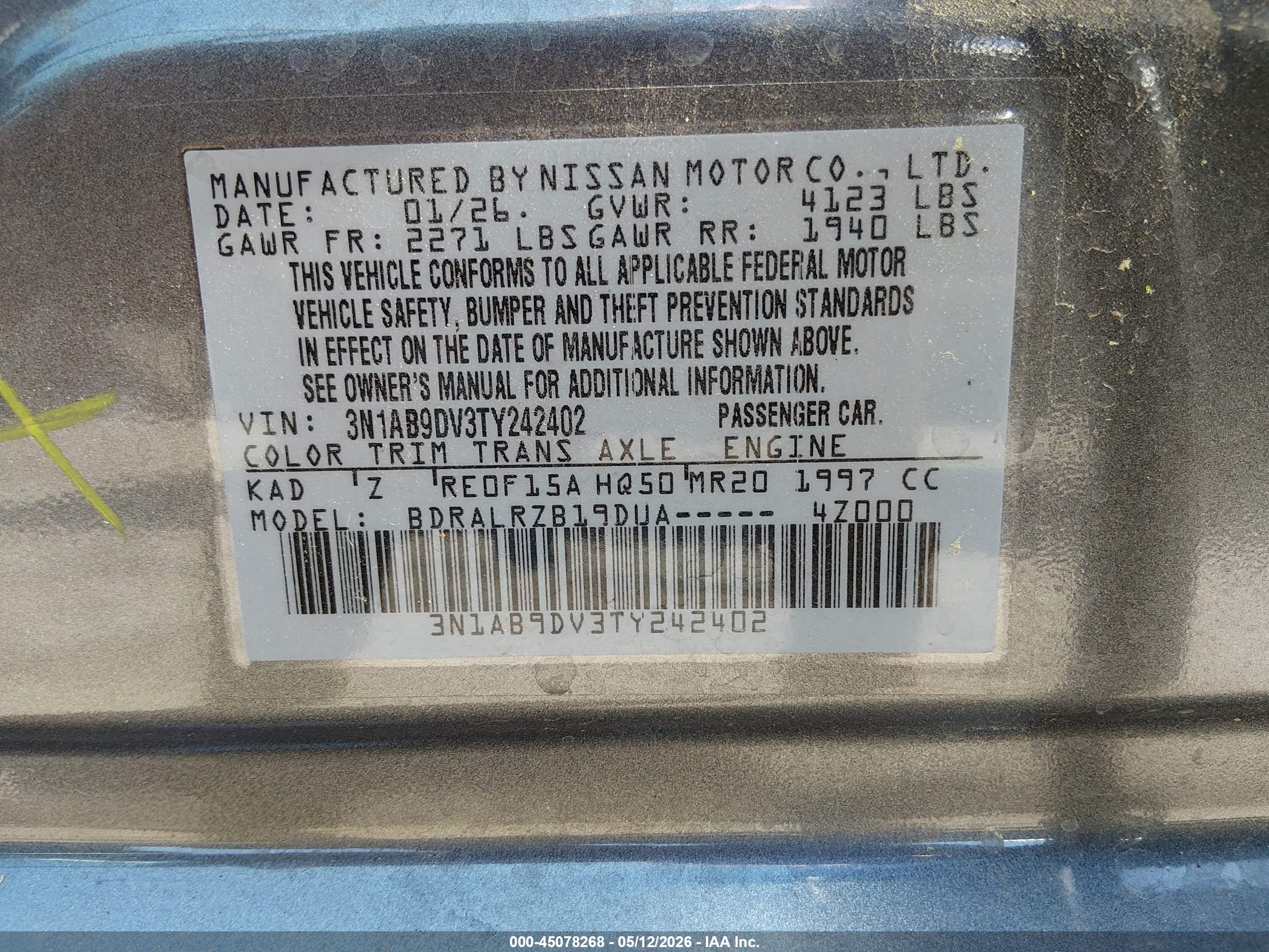 NISSAN SENTRA image 9