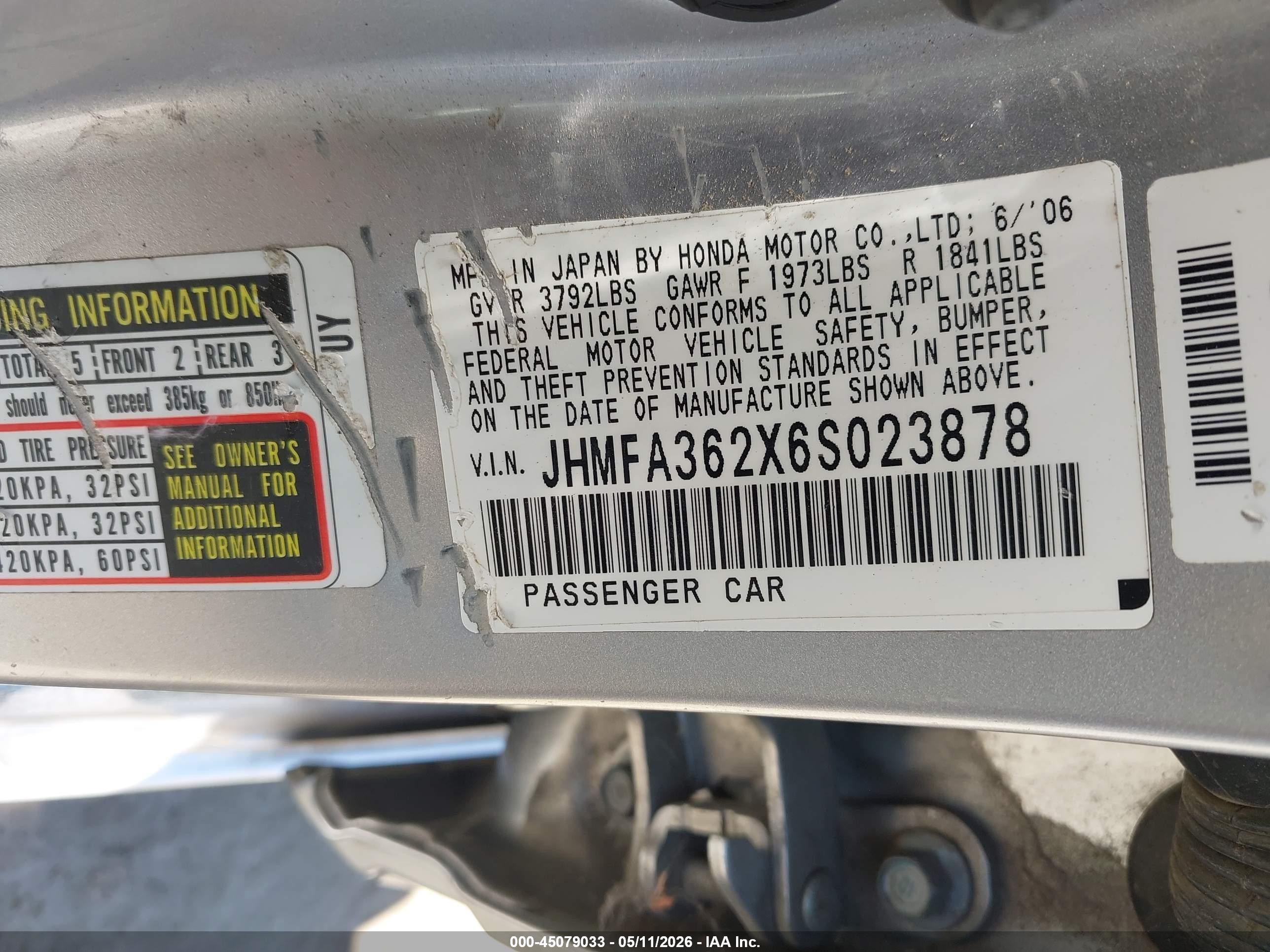 HONDA CIVIC image 9