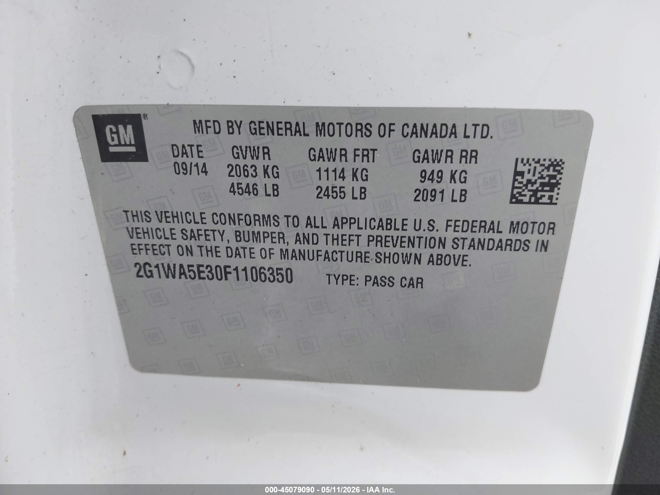 CHEVROLET IMPALA image 9