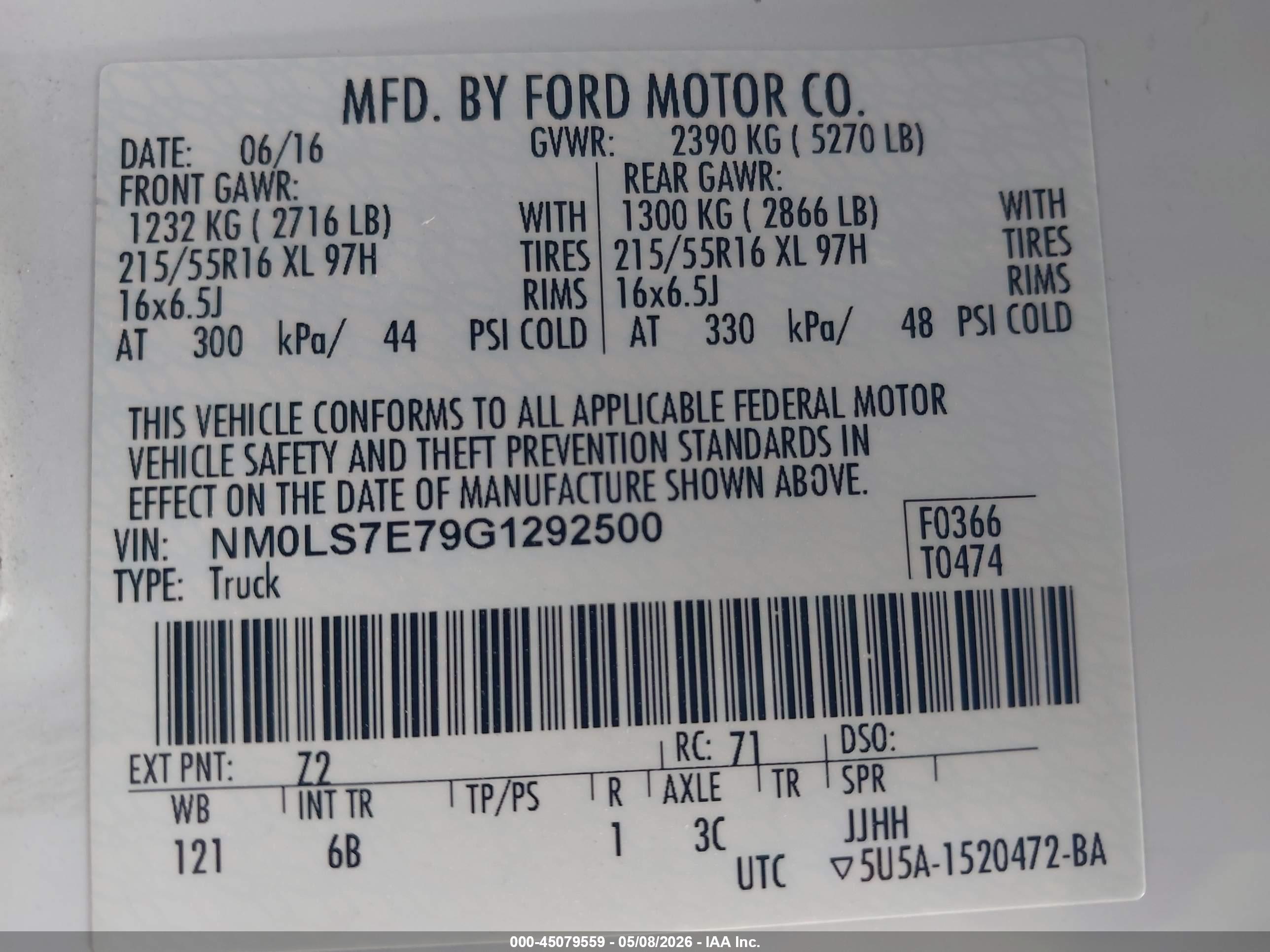 FORD TRANSIT image 9