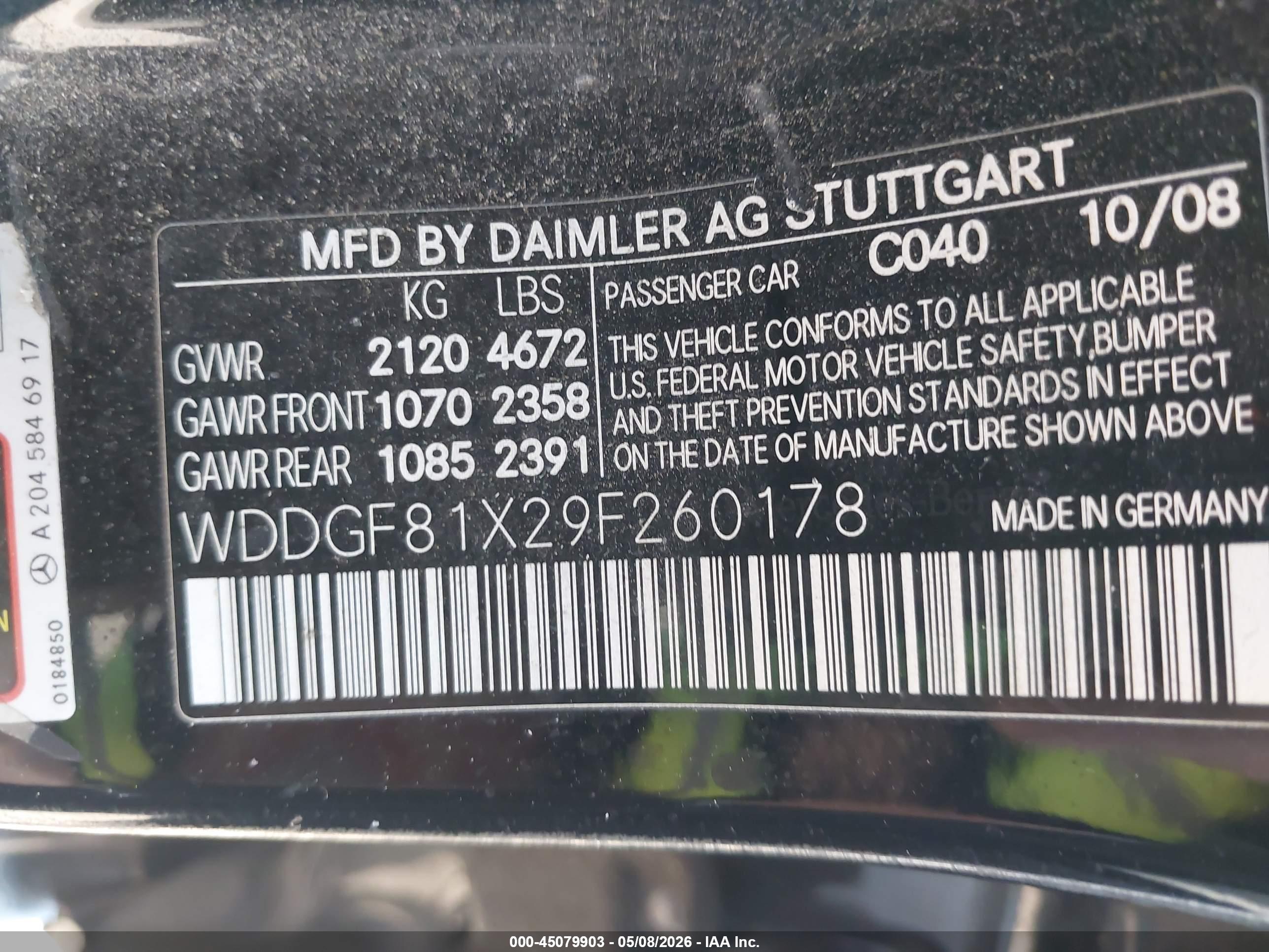 MERCEDES-BENZ C image 9