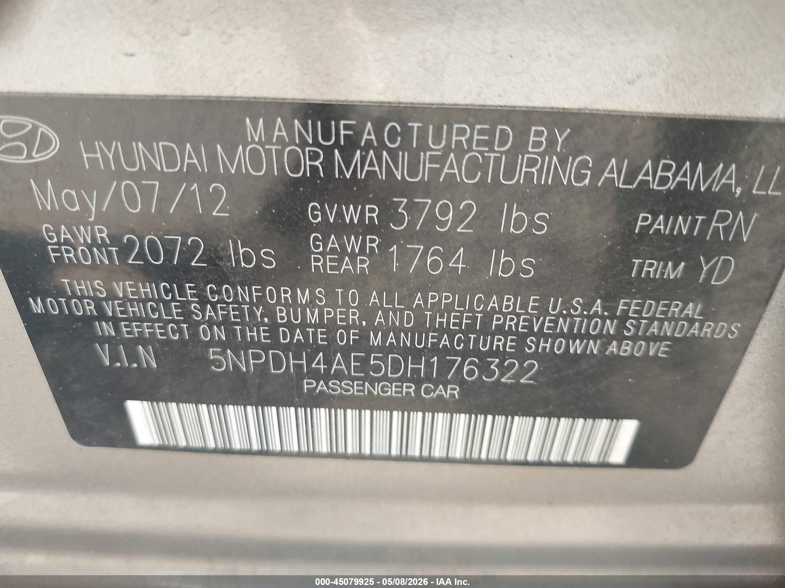 HYUNDAI ELANTRA image 9