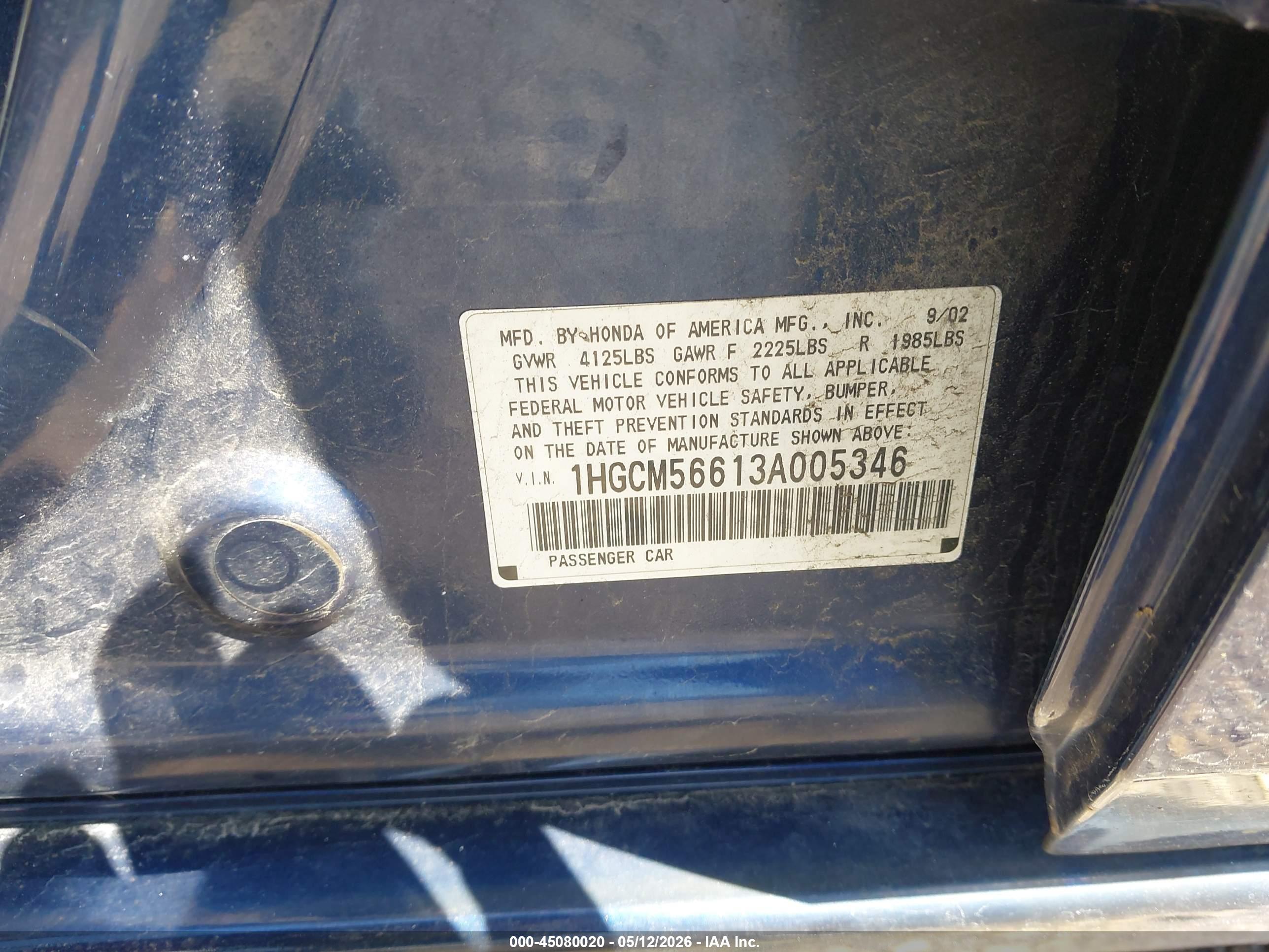 HONDA ACCORD image 9
