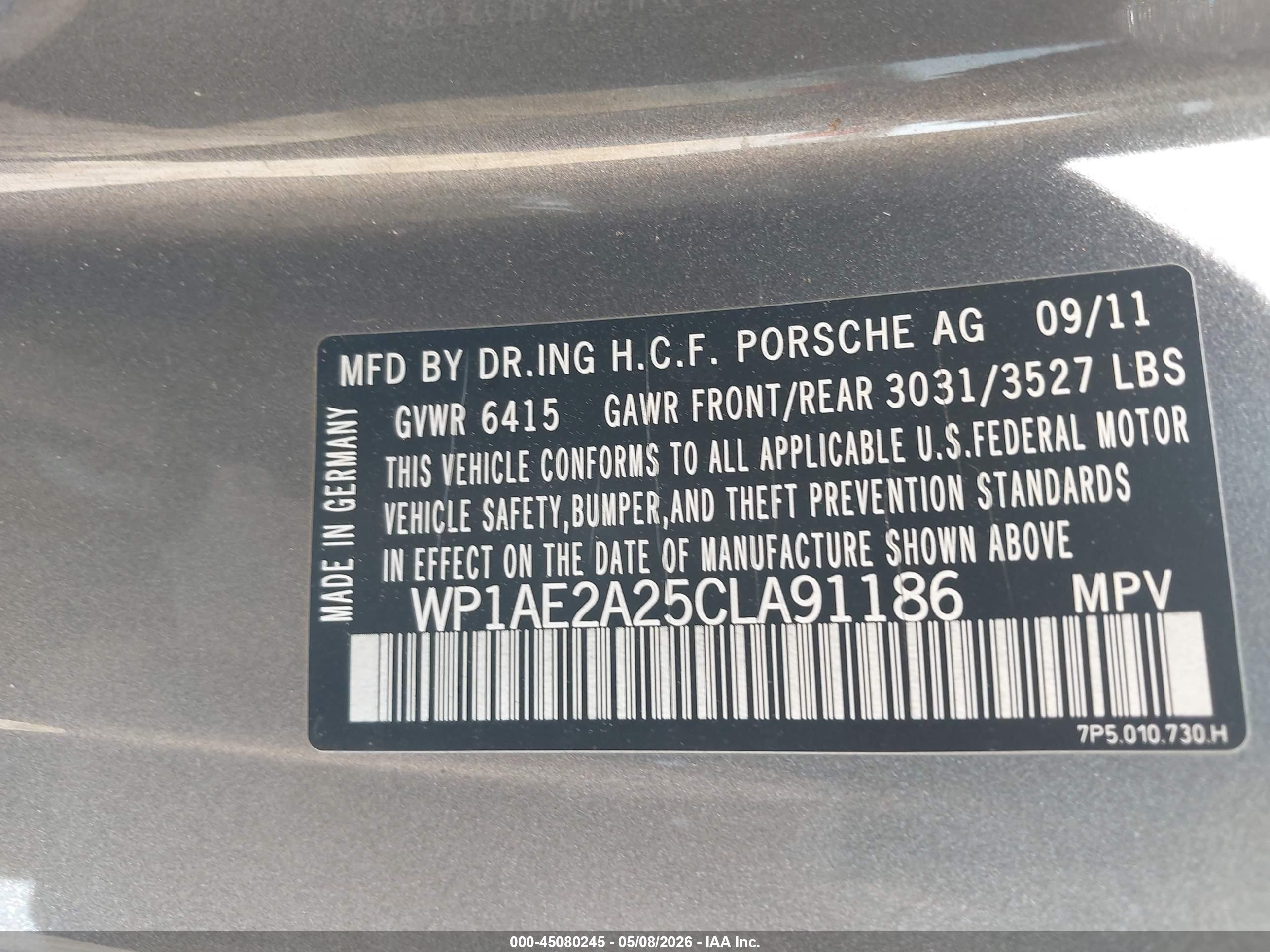 PORSCHE CAYENNE image 9