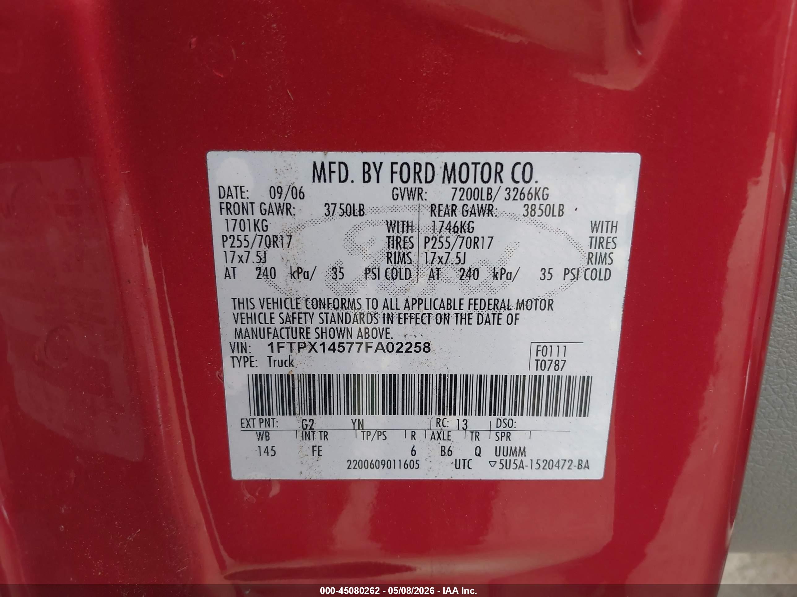 FORD F-150 image 9