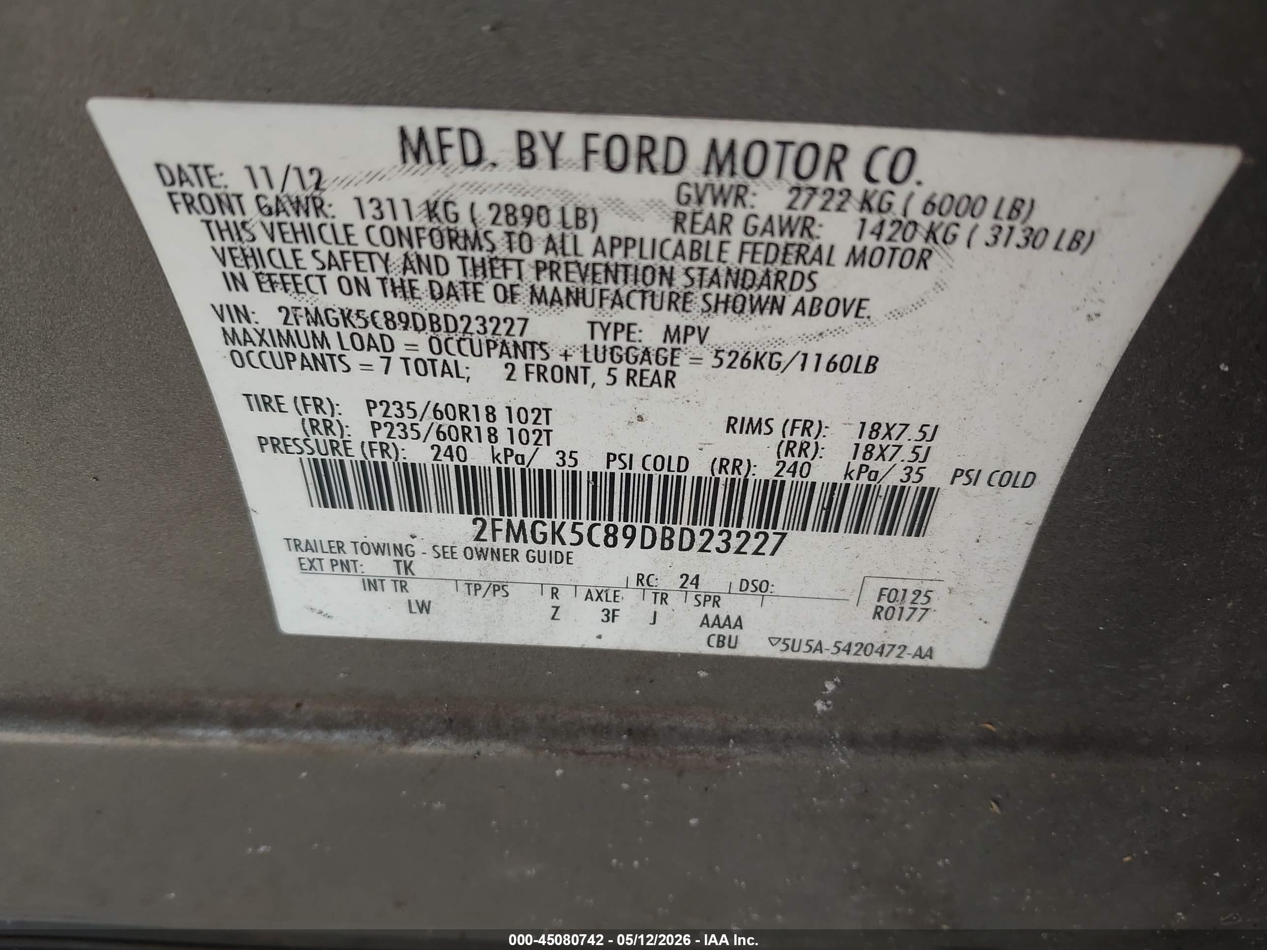 FORD FLEX image 9