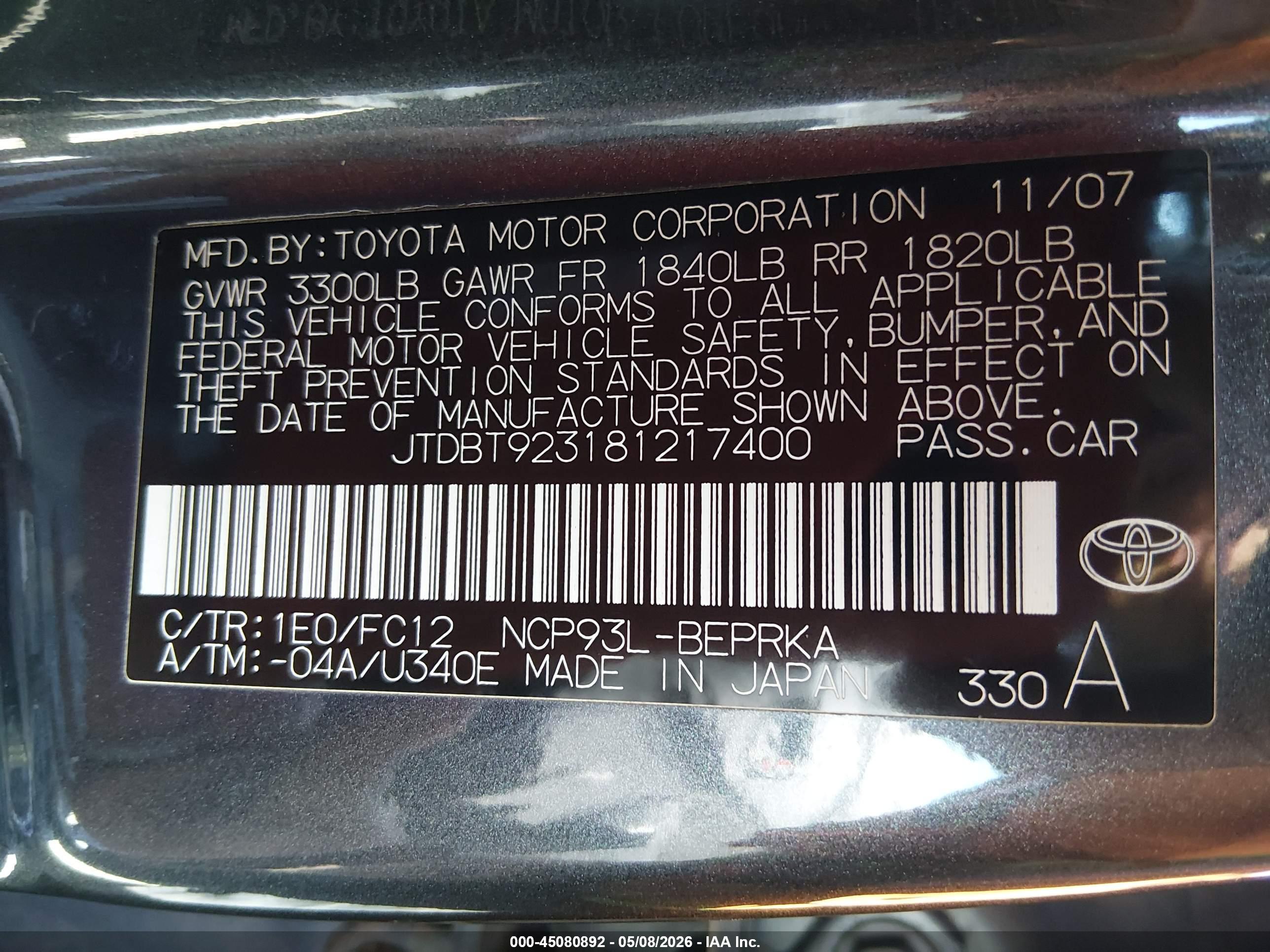 TOYOTA YARIS image 9
