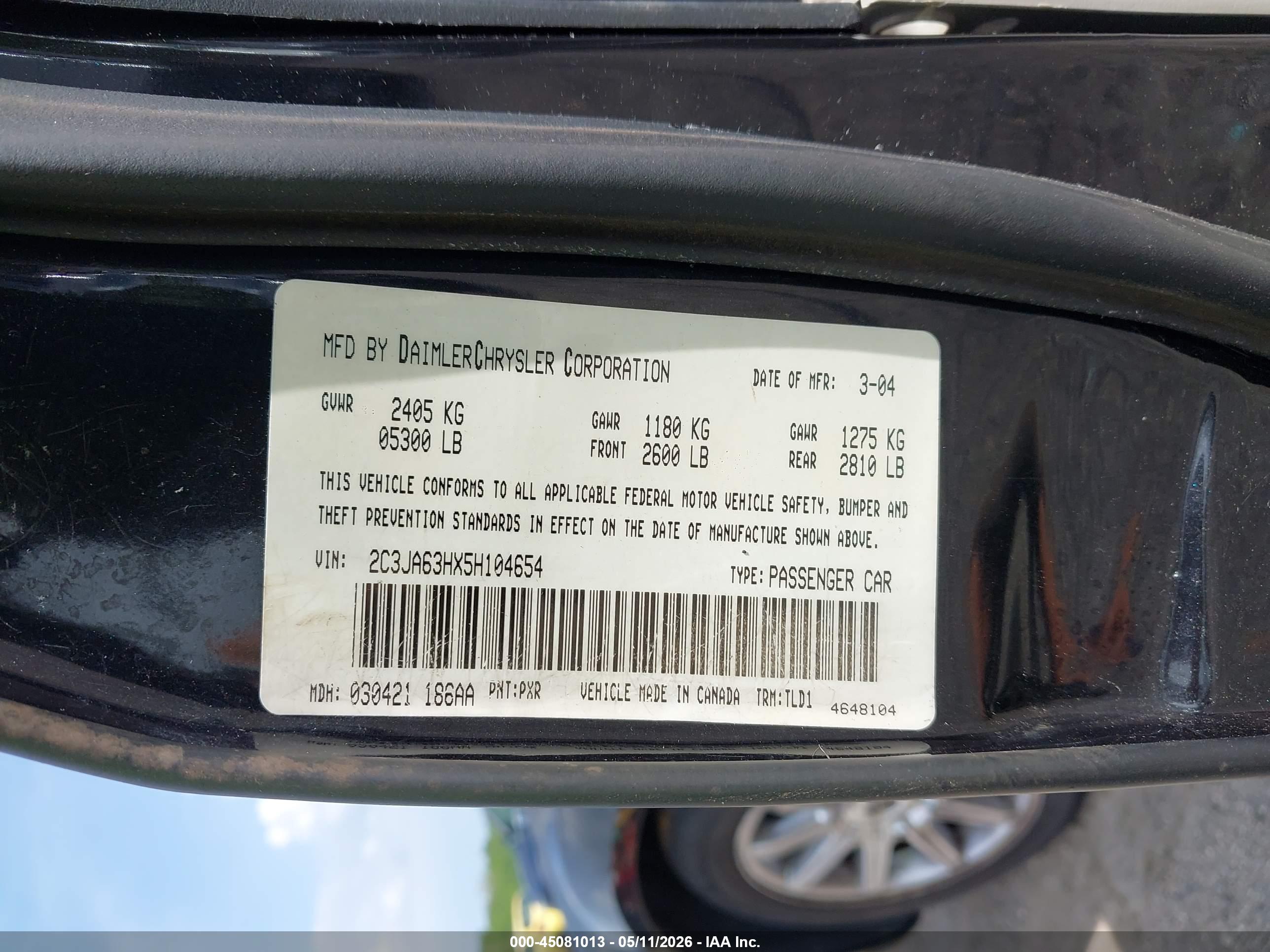 CHRYSLER 300C image 9
