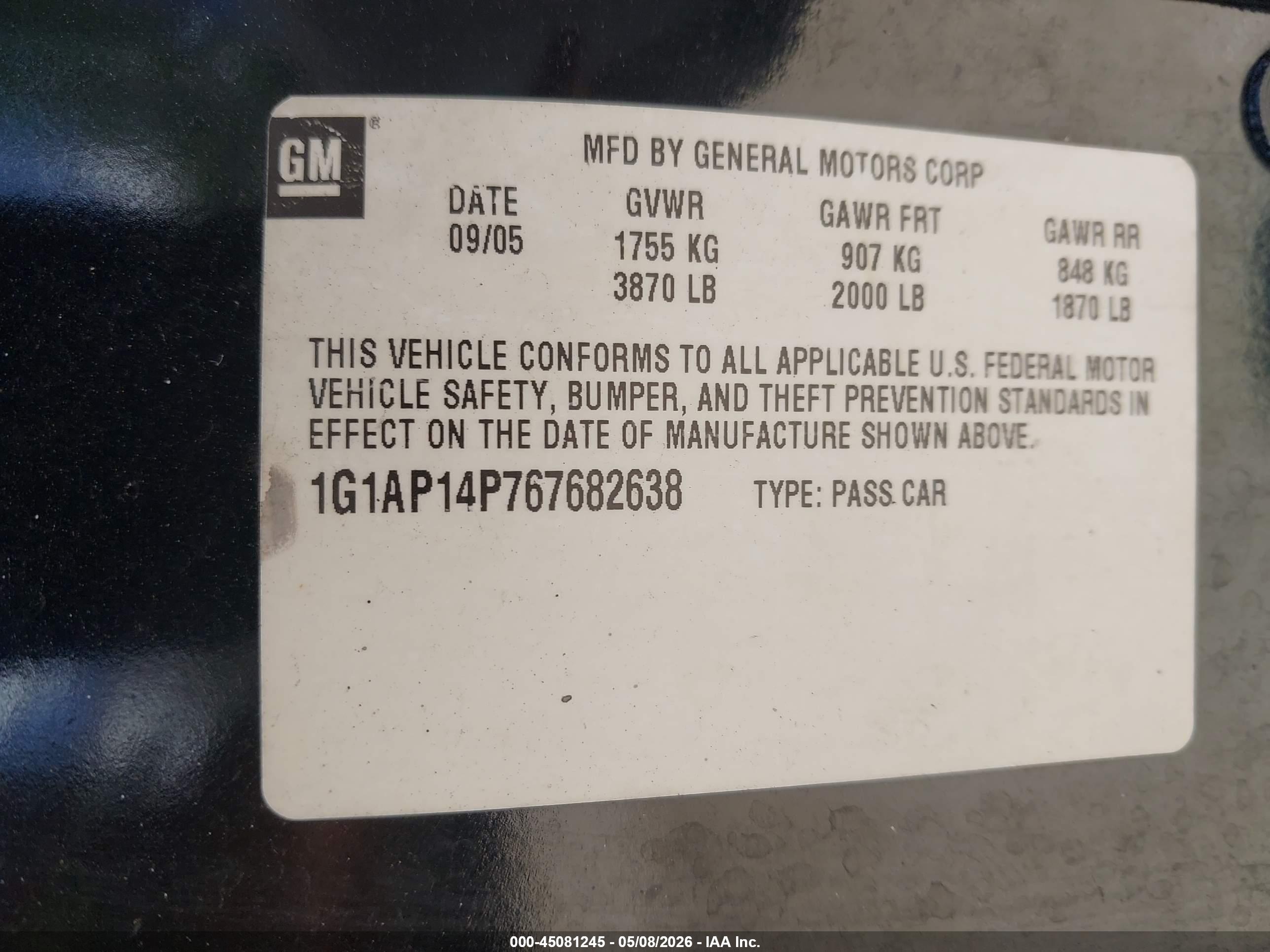 CHEVROLET COBALT image 9
