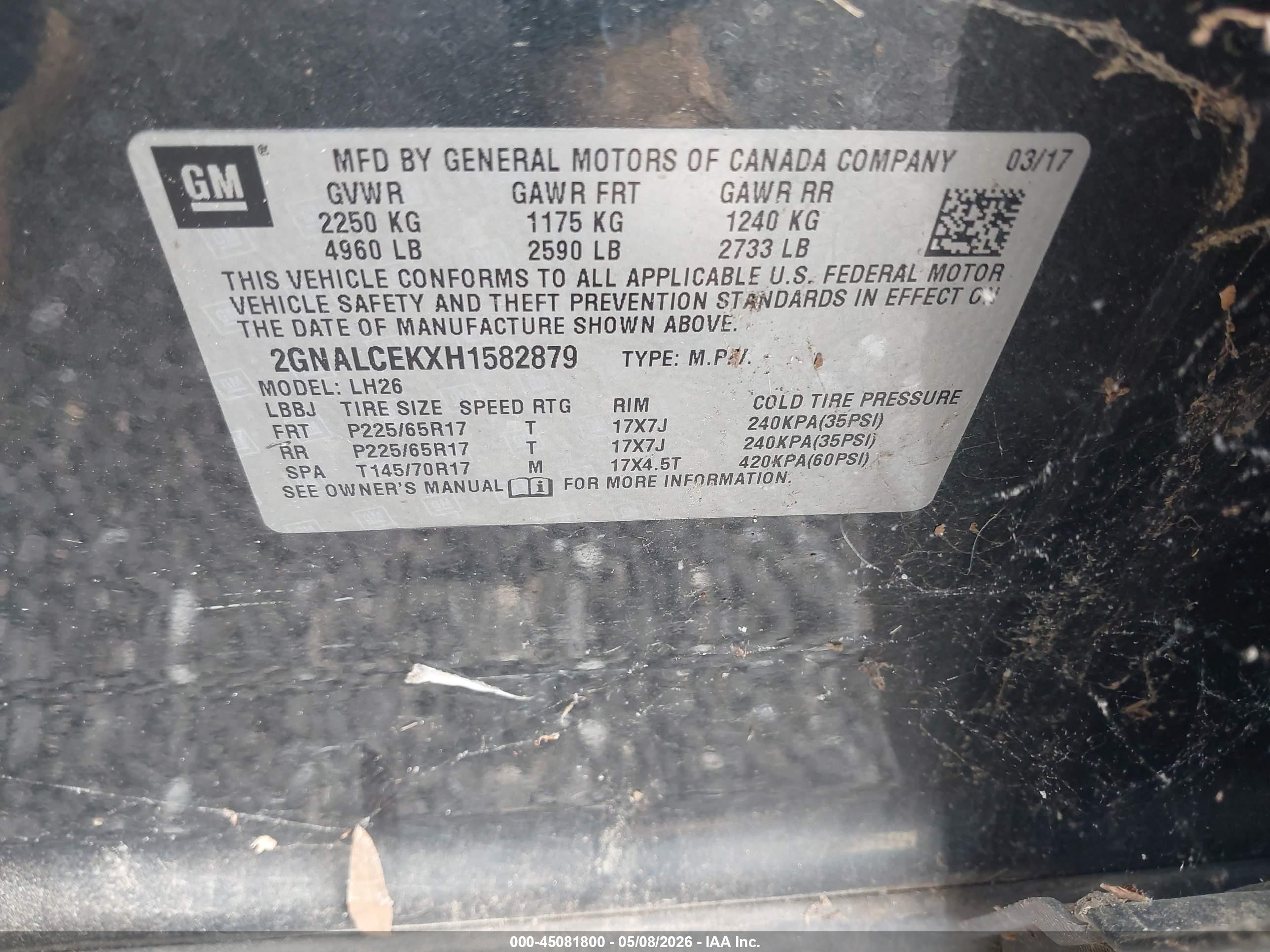 CHEVROLET EQUINOX image 9