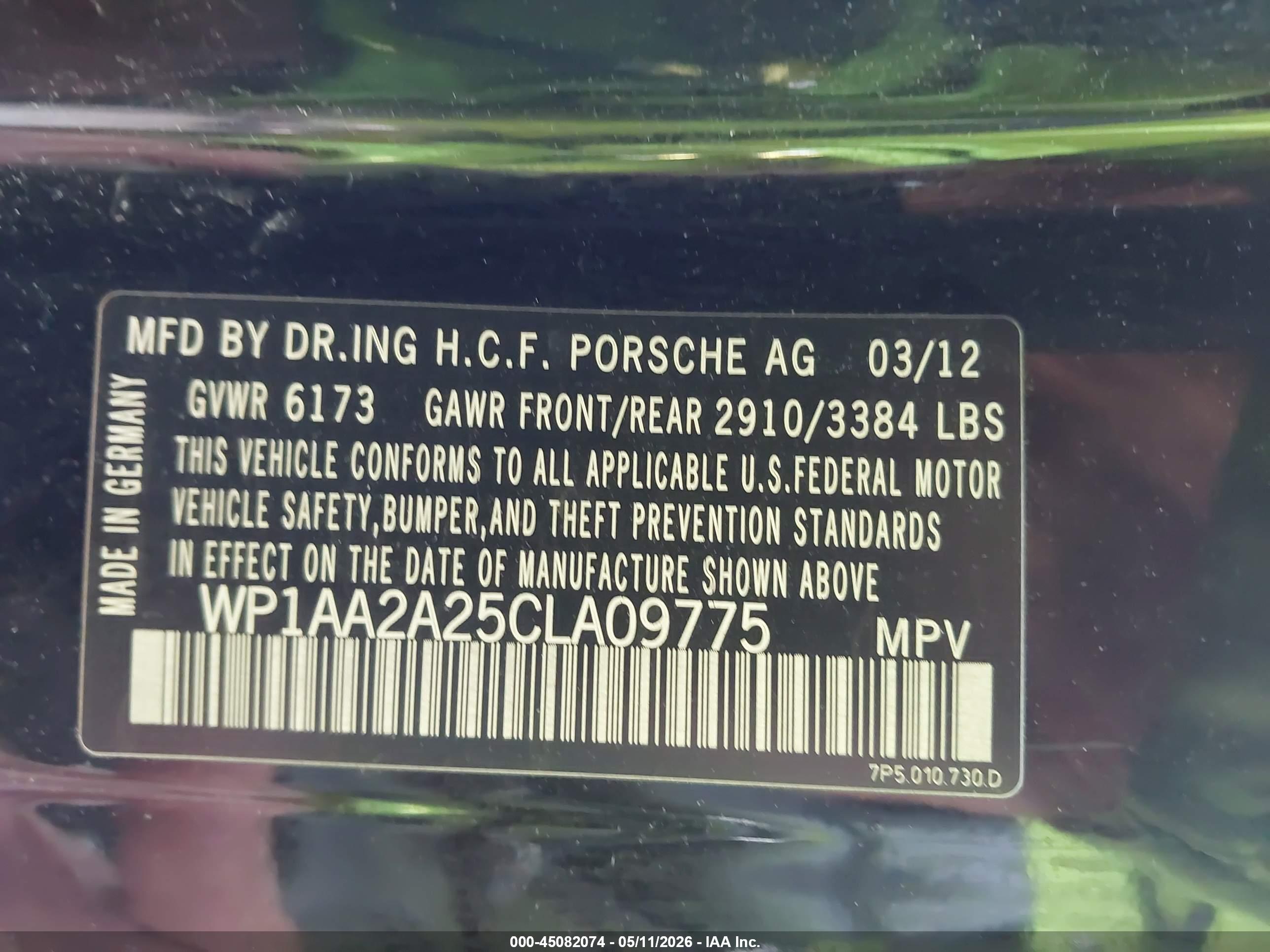 PORSCHE CAYENNE image 9