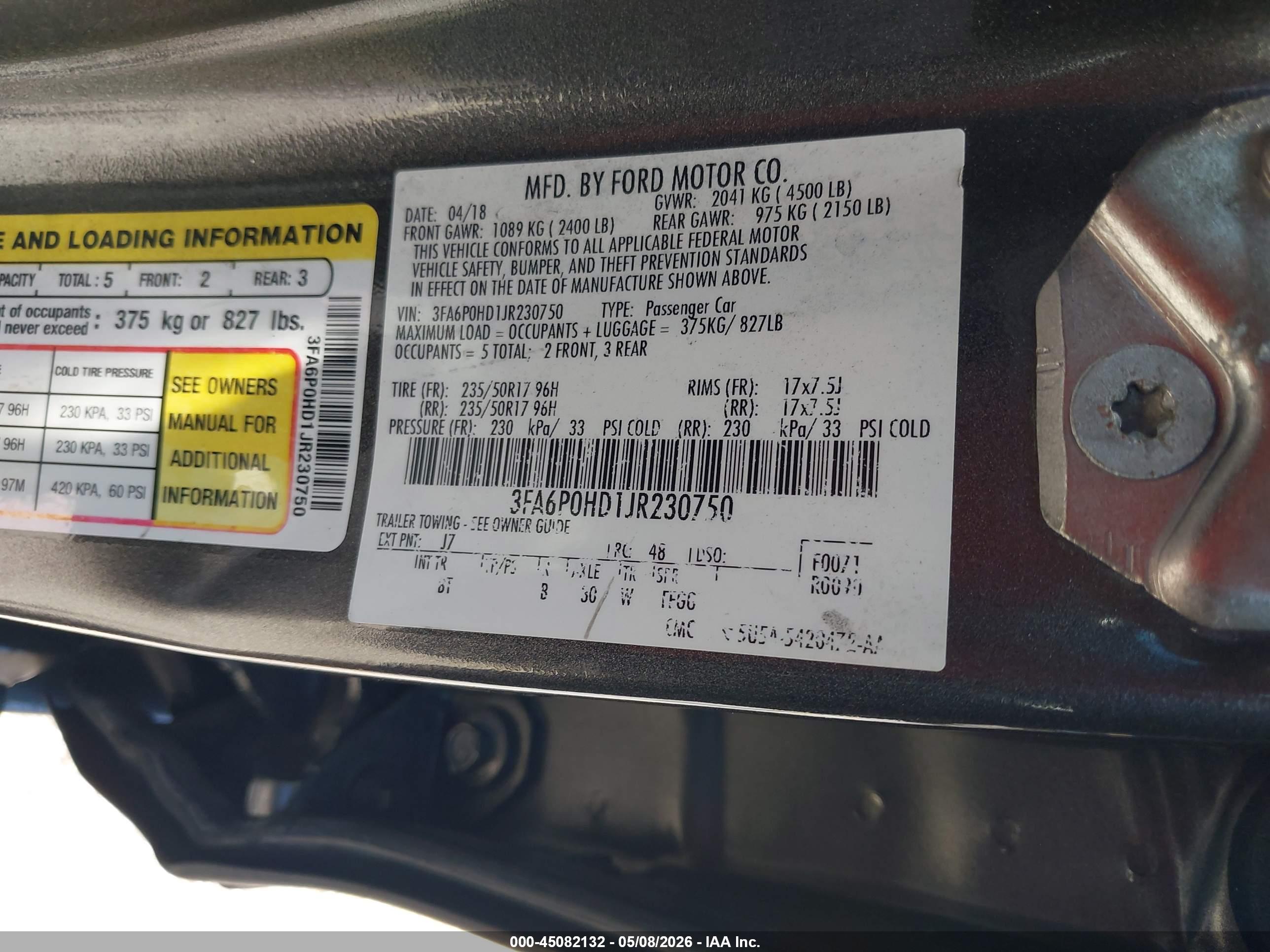 FORD FUSION image 9