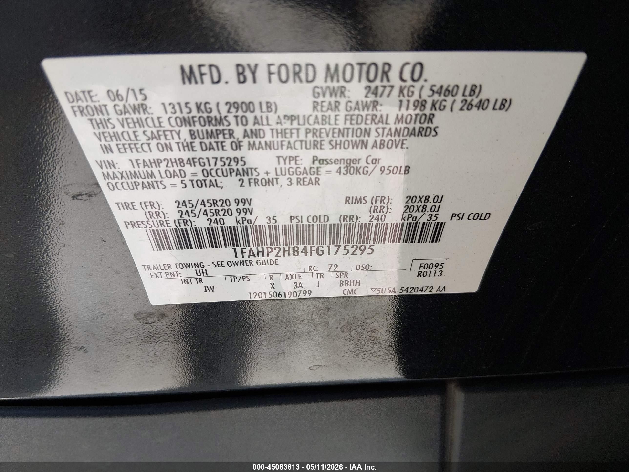 FORD TAURUS image 9