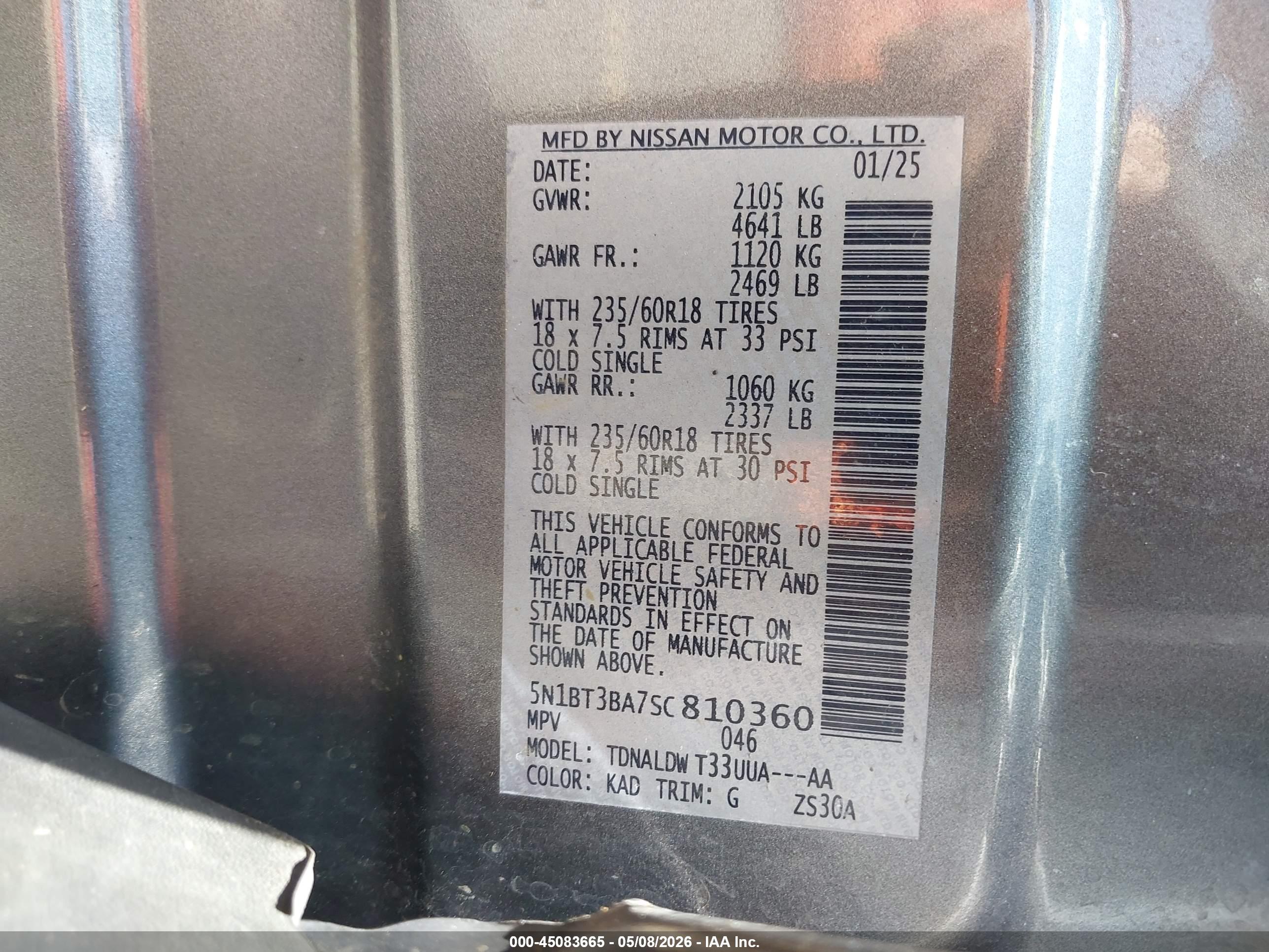 NISSAN ROGUE image 9