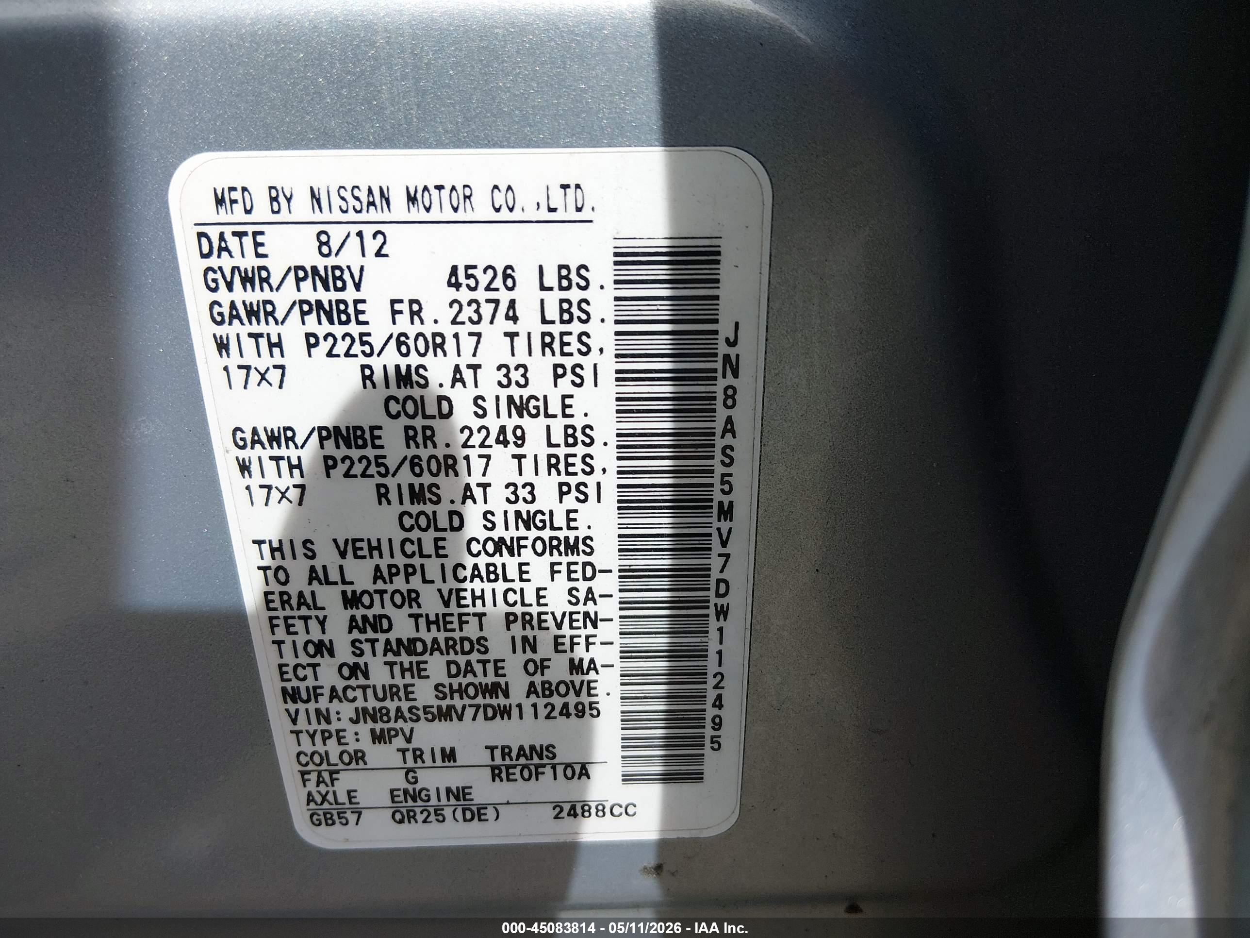 NISSAN ROGUE image 9
