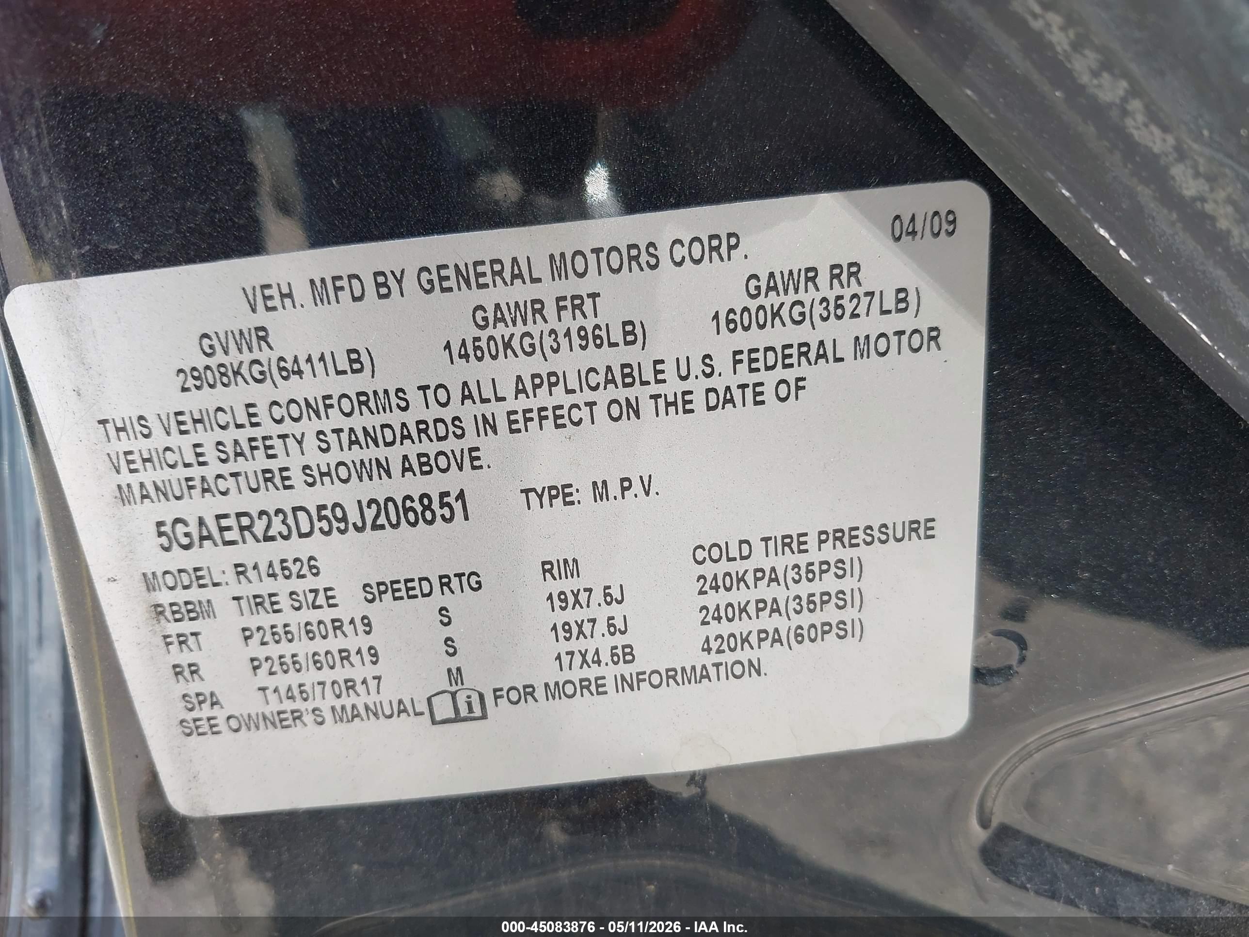 BUICK ENCLAVE image 9