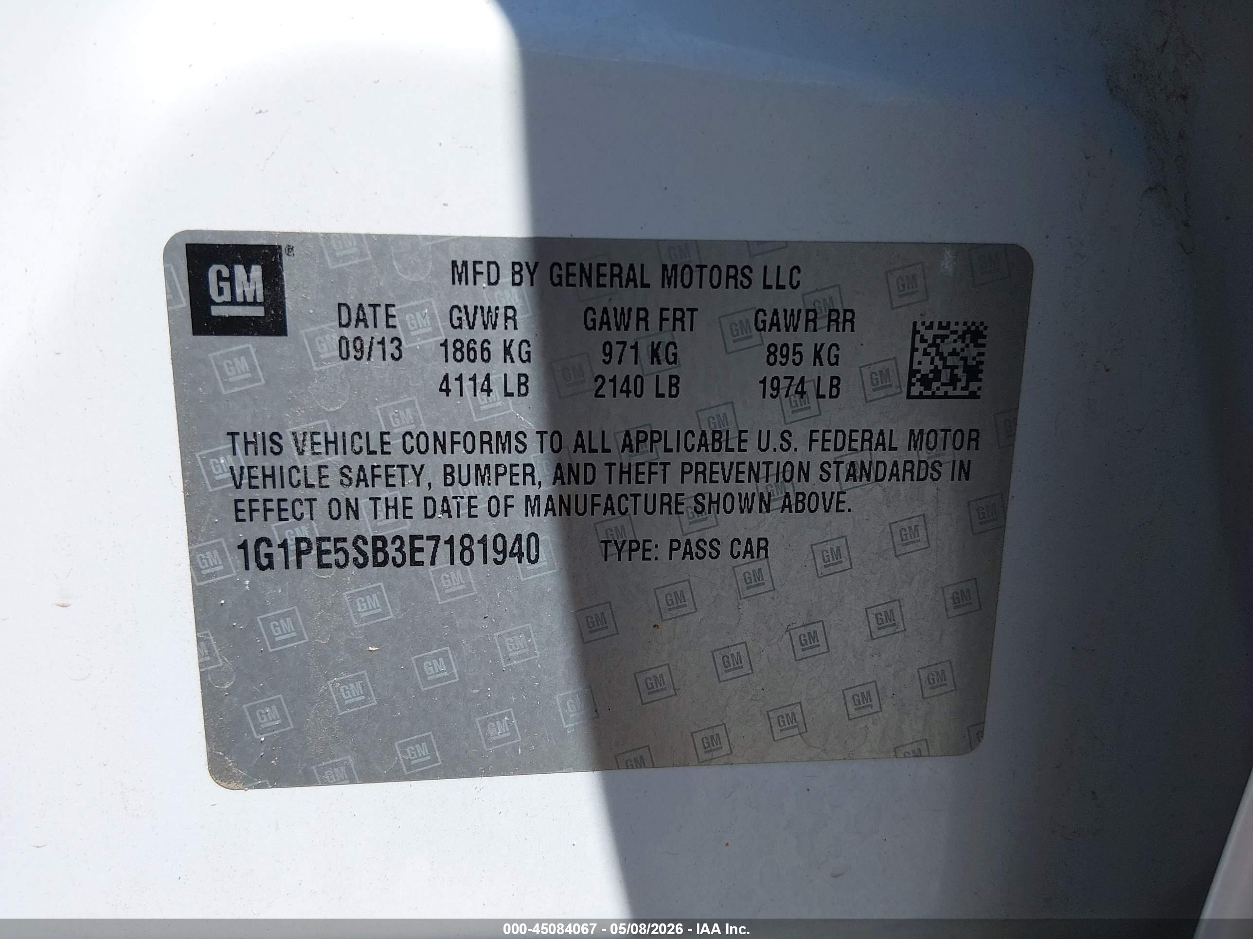 CHEVROLET CRUZE image 9