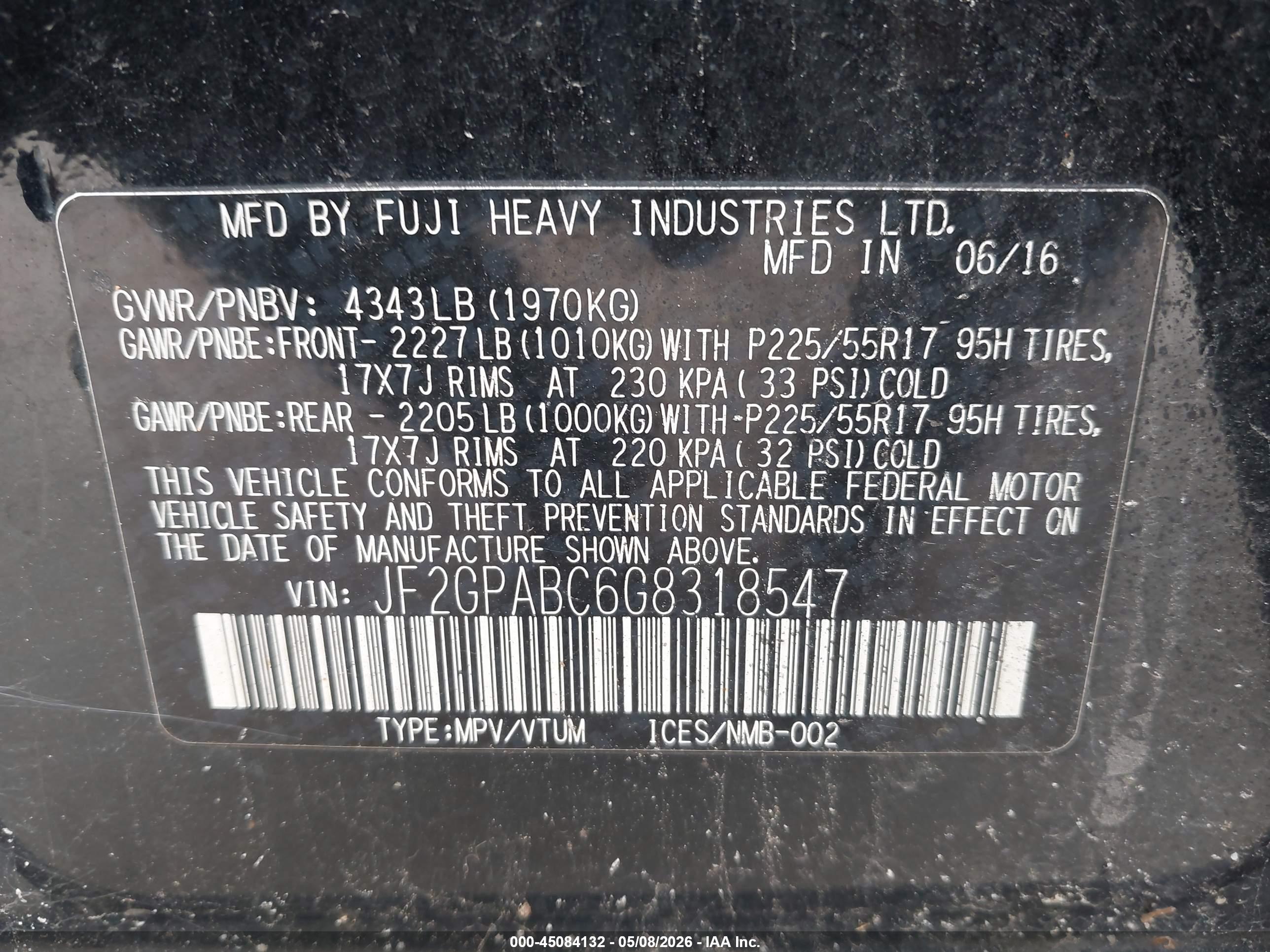 SUBARU CROSSTREK image 9