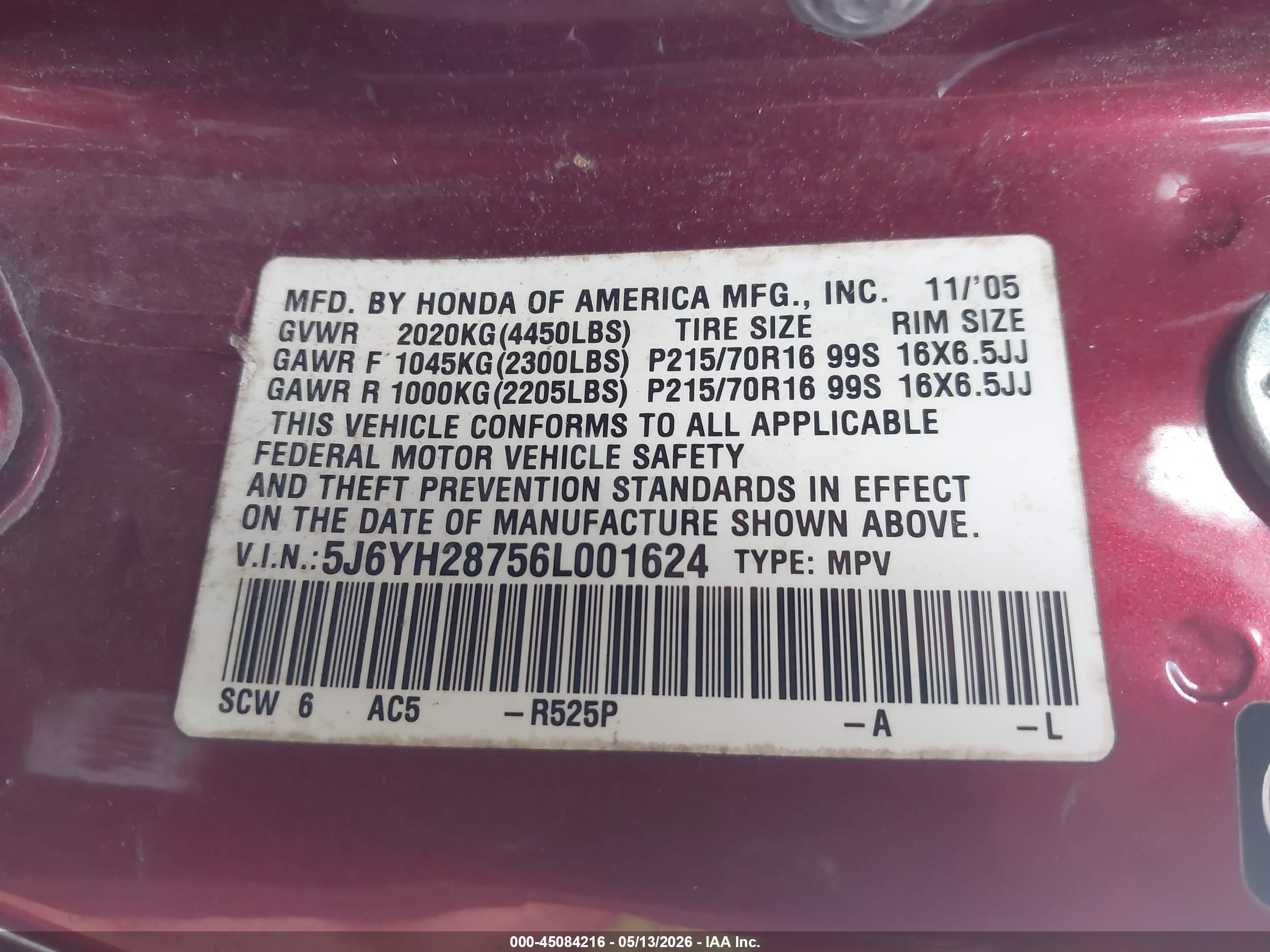 HONDA ELEMENT image 9