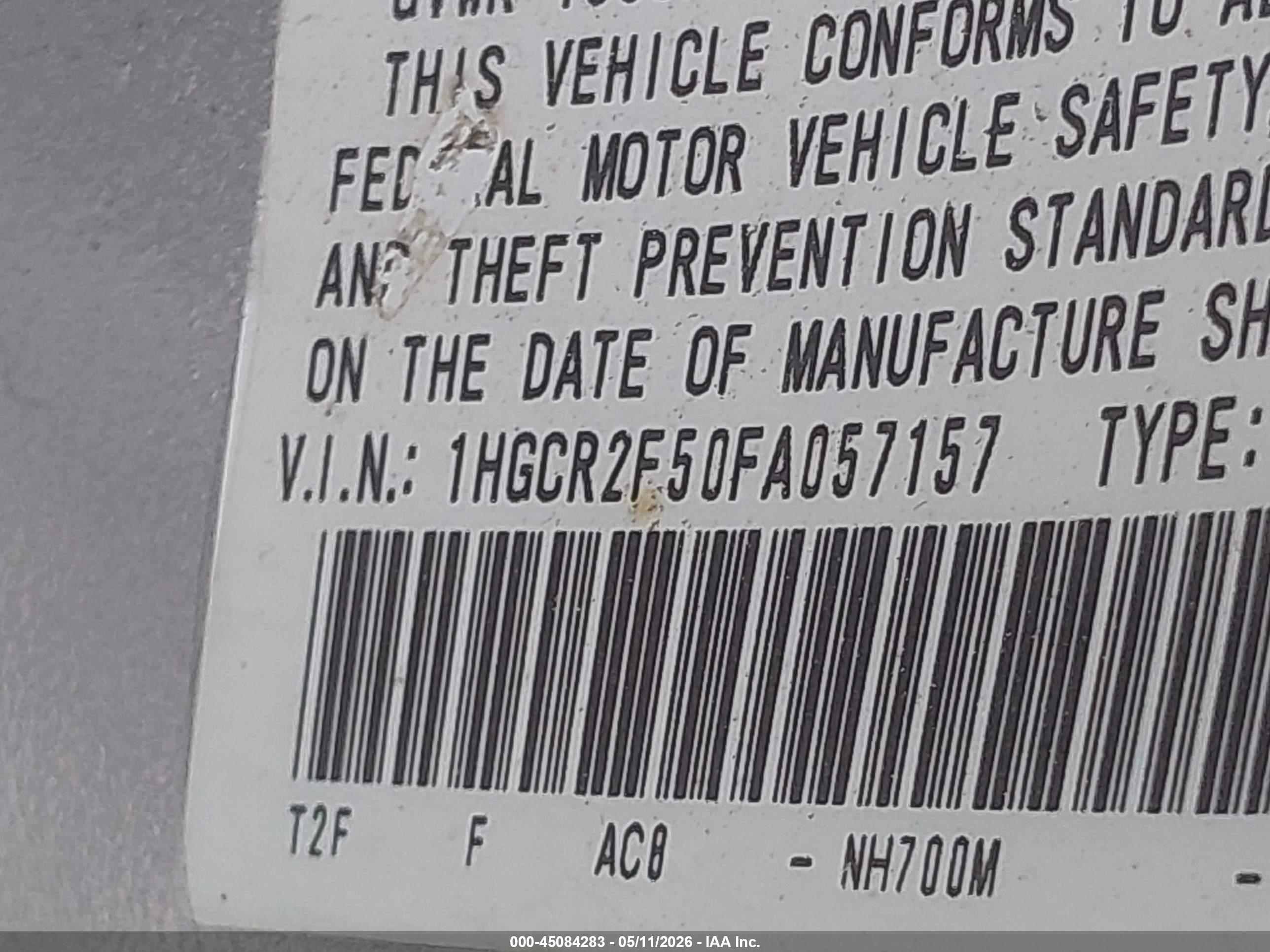 HONDA ACCORD image 9