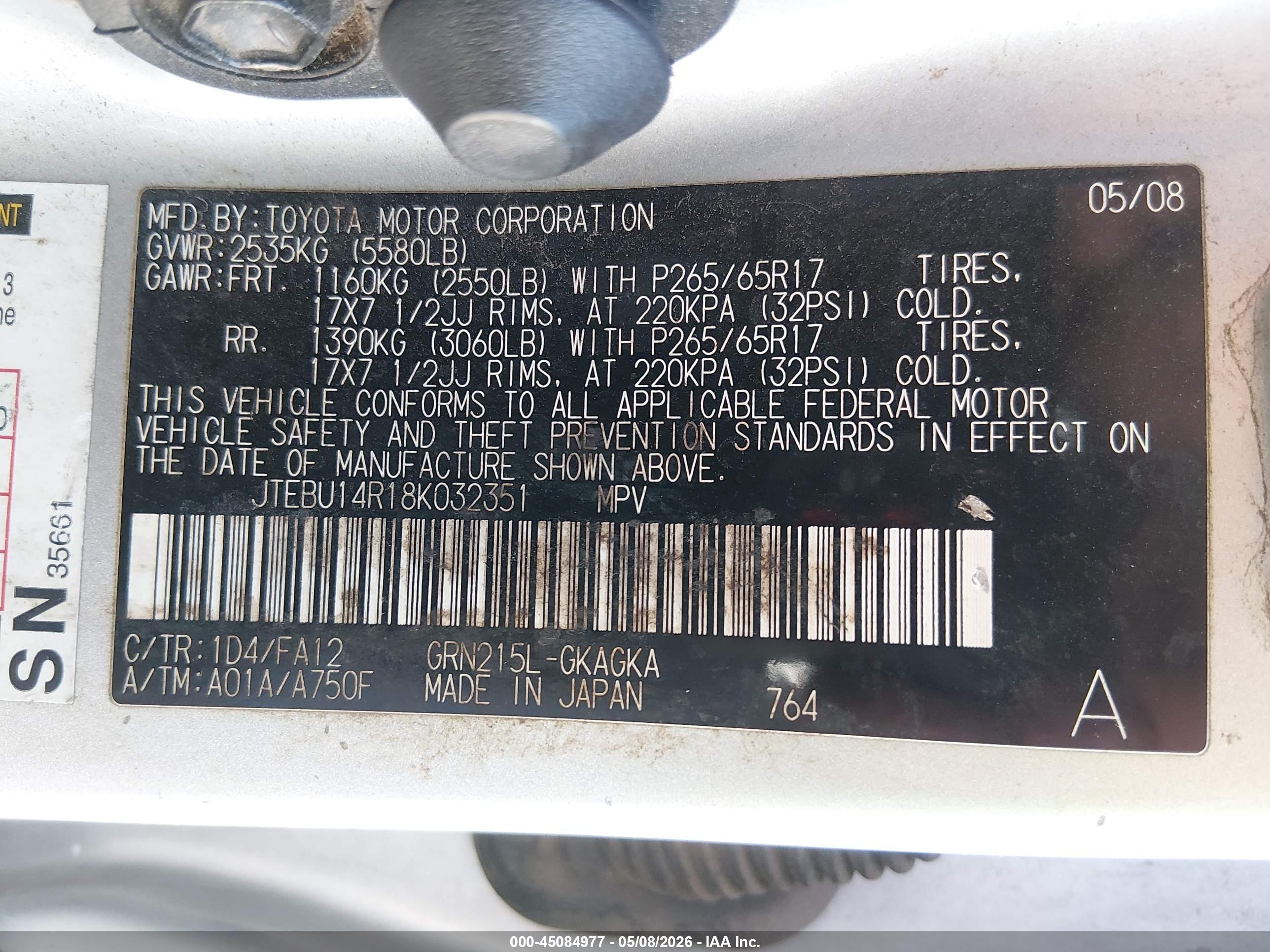 TOYOTA 4RUNNER image 9
