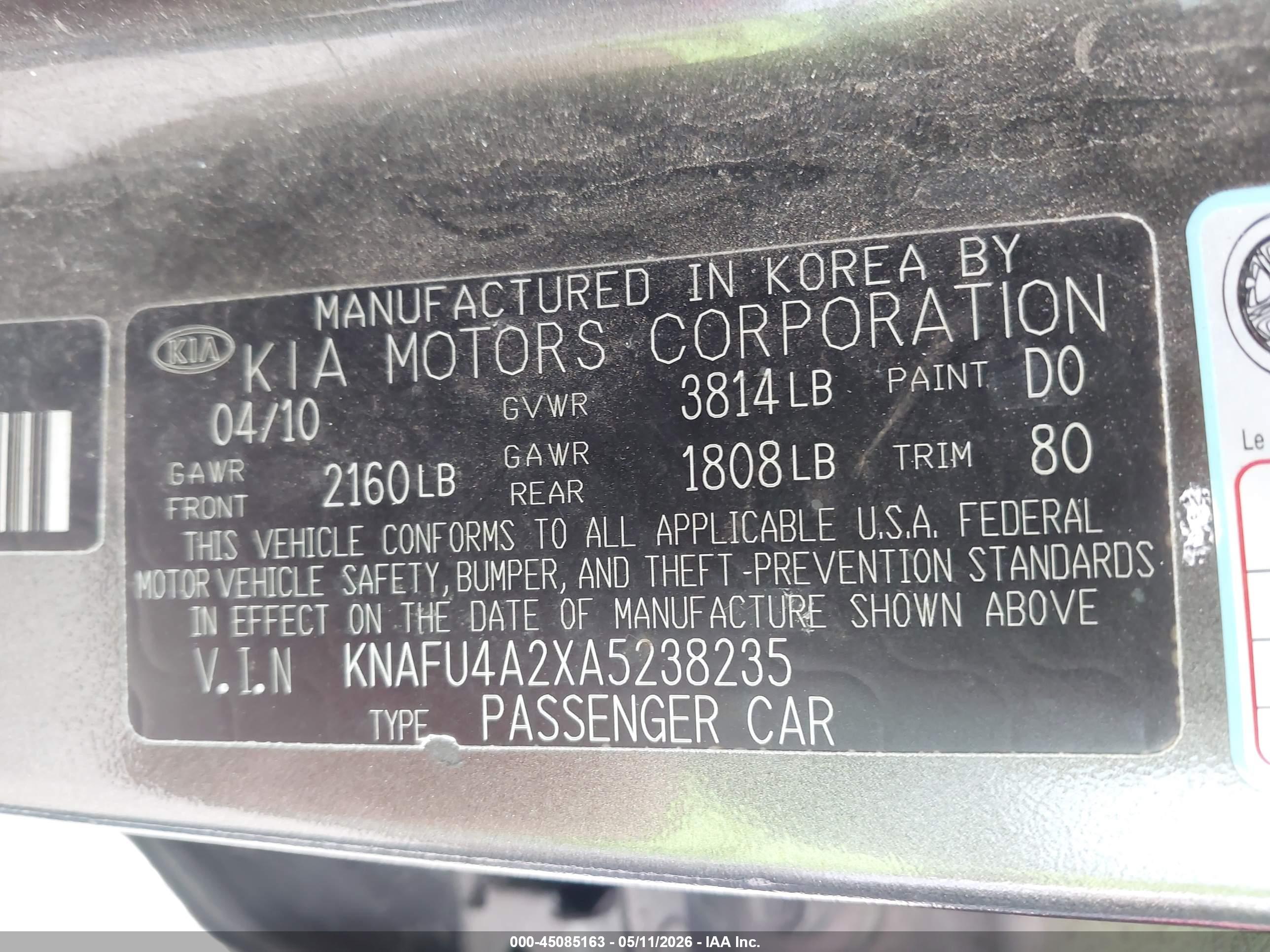 KIA FORTE image 9