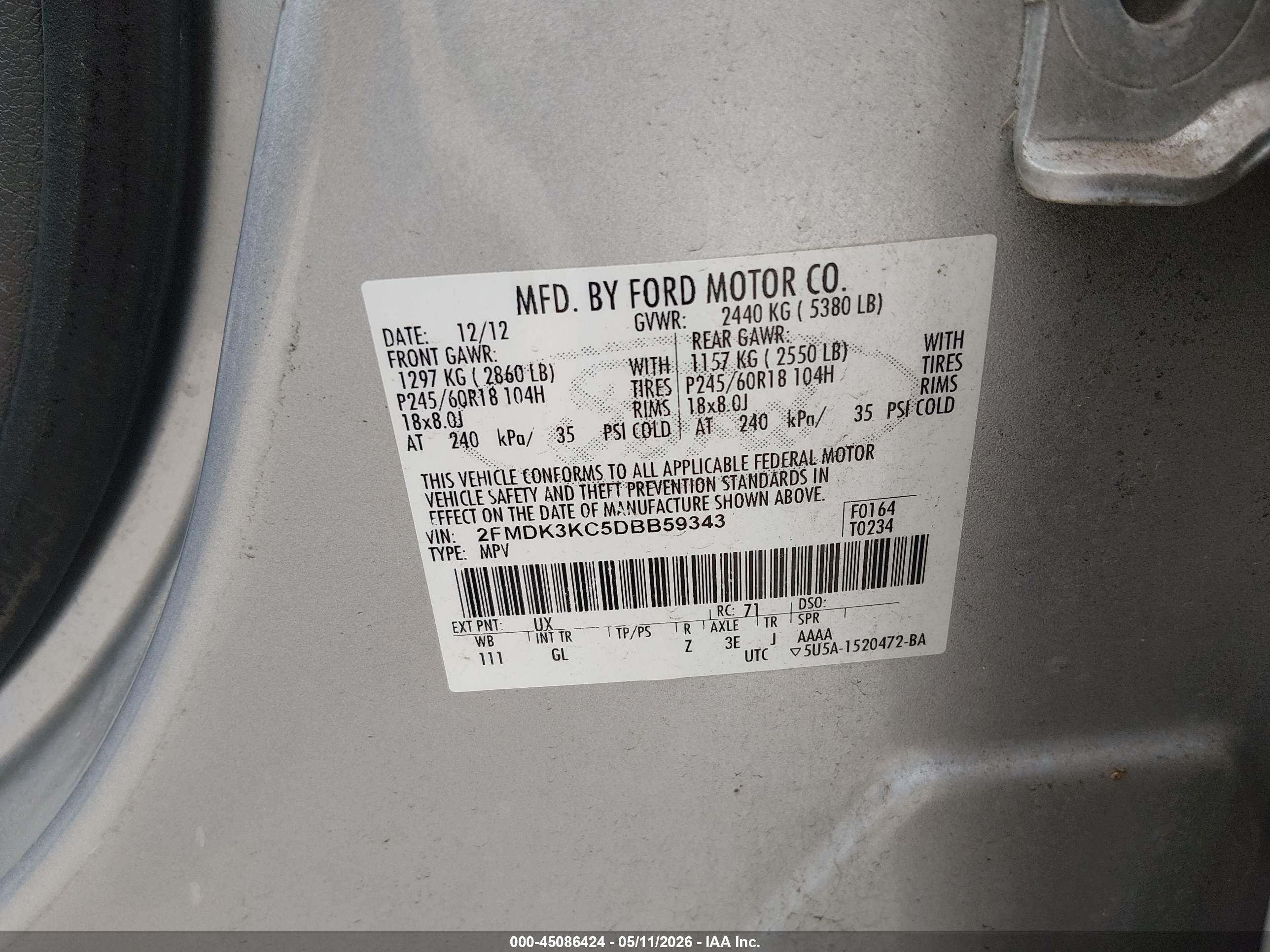 FORD EDGE image 9