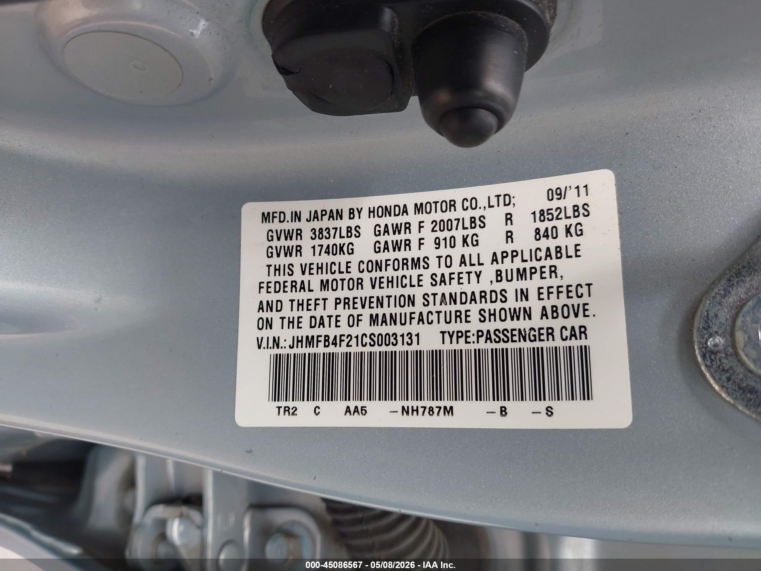 HONDA CIVIC image 9