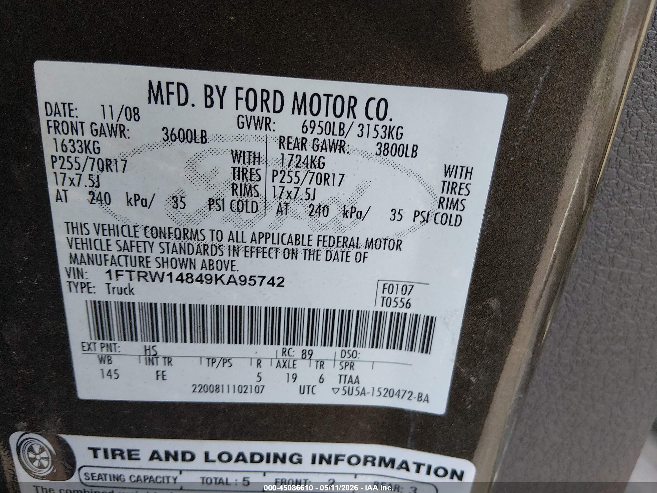 FORD F-150 image 9