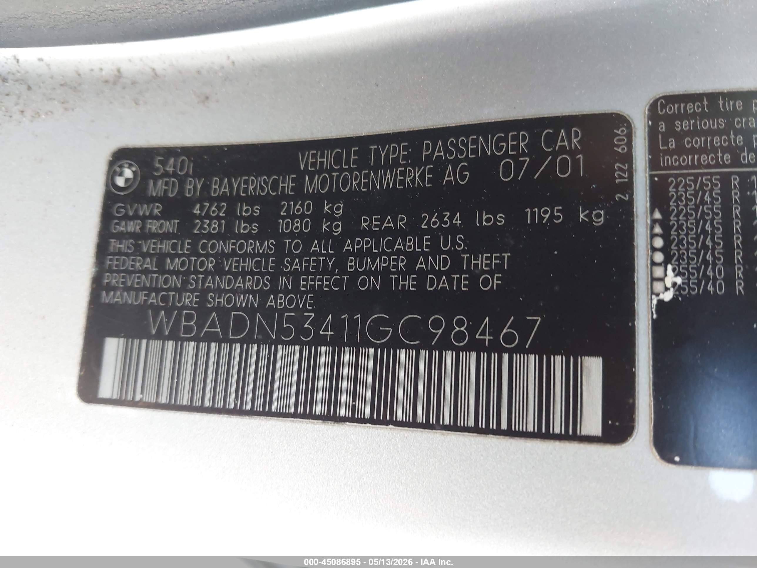BMW 540I image 9