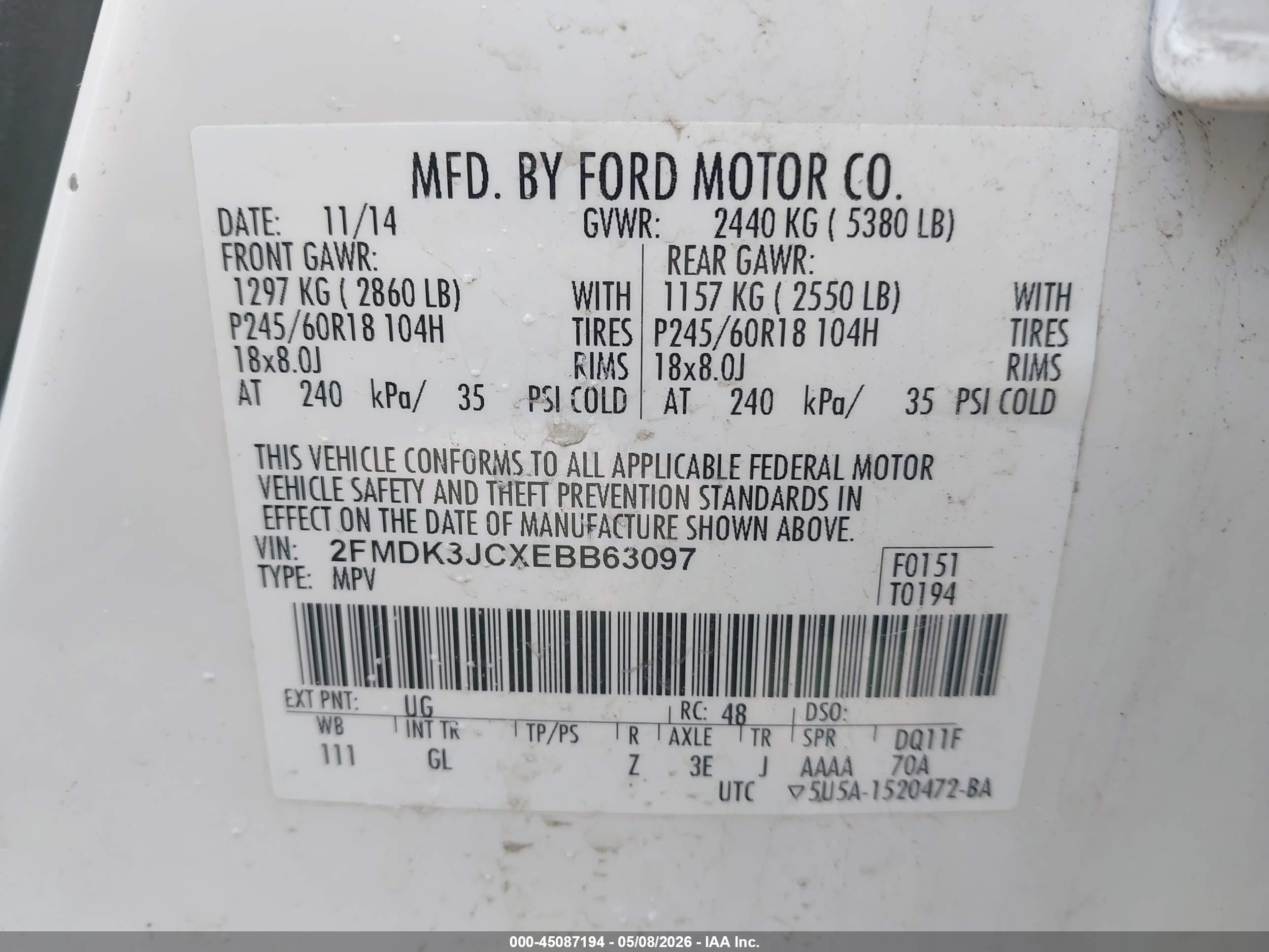 FORD EDGE image 9
