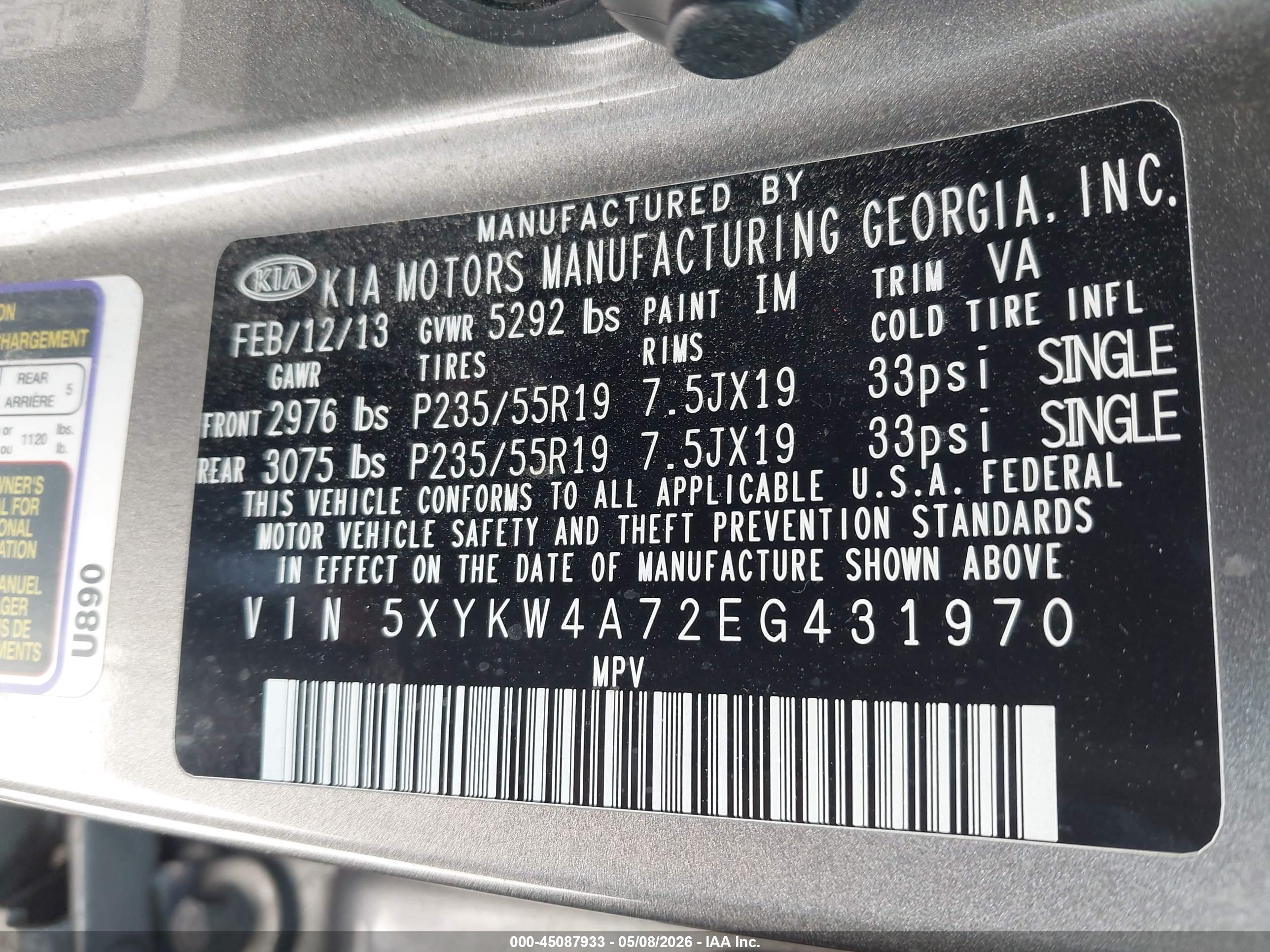 KIA SORENTO image 9
